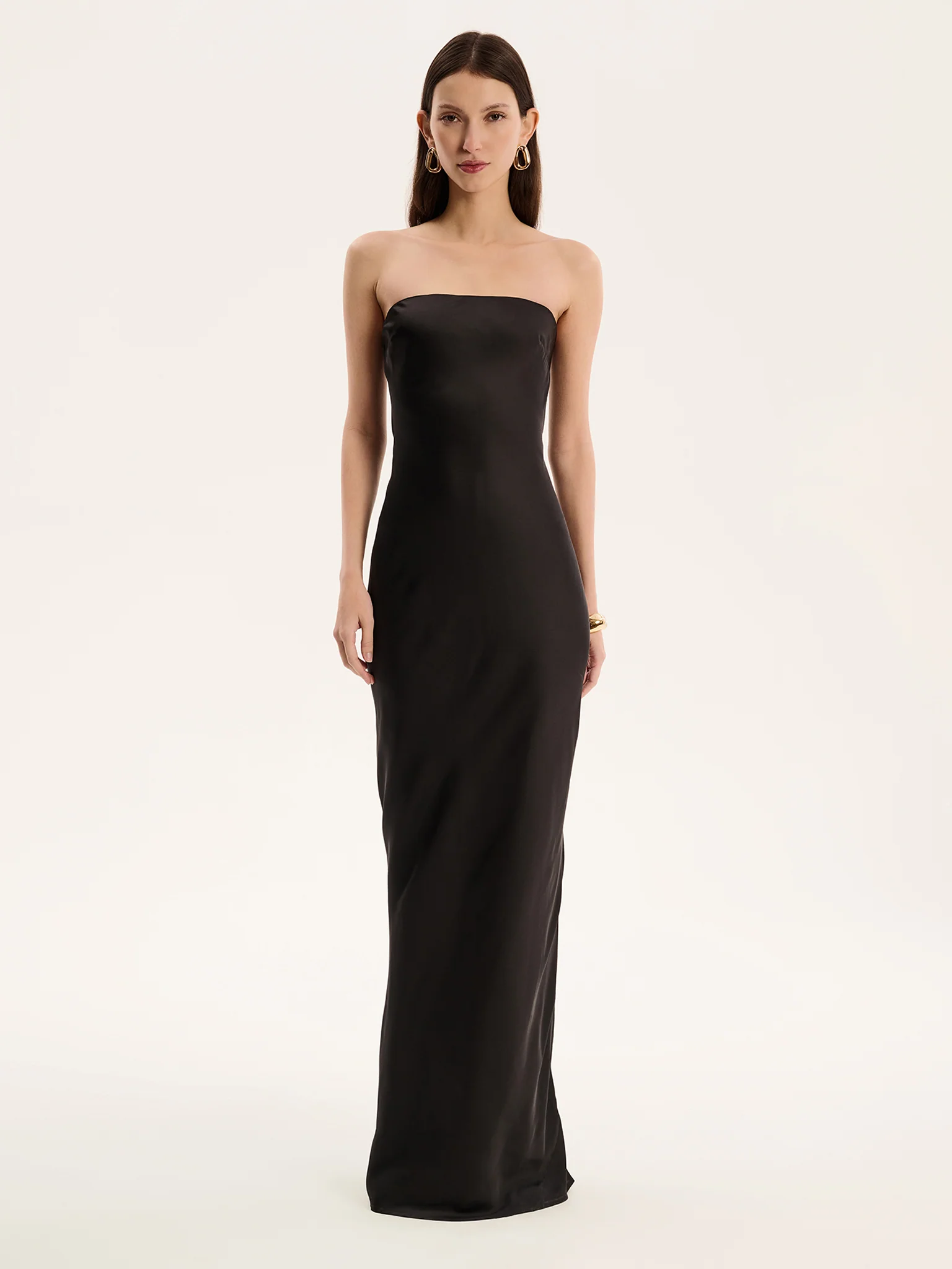 Amdra Maxi Dress in Black - Image 5