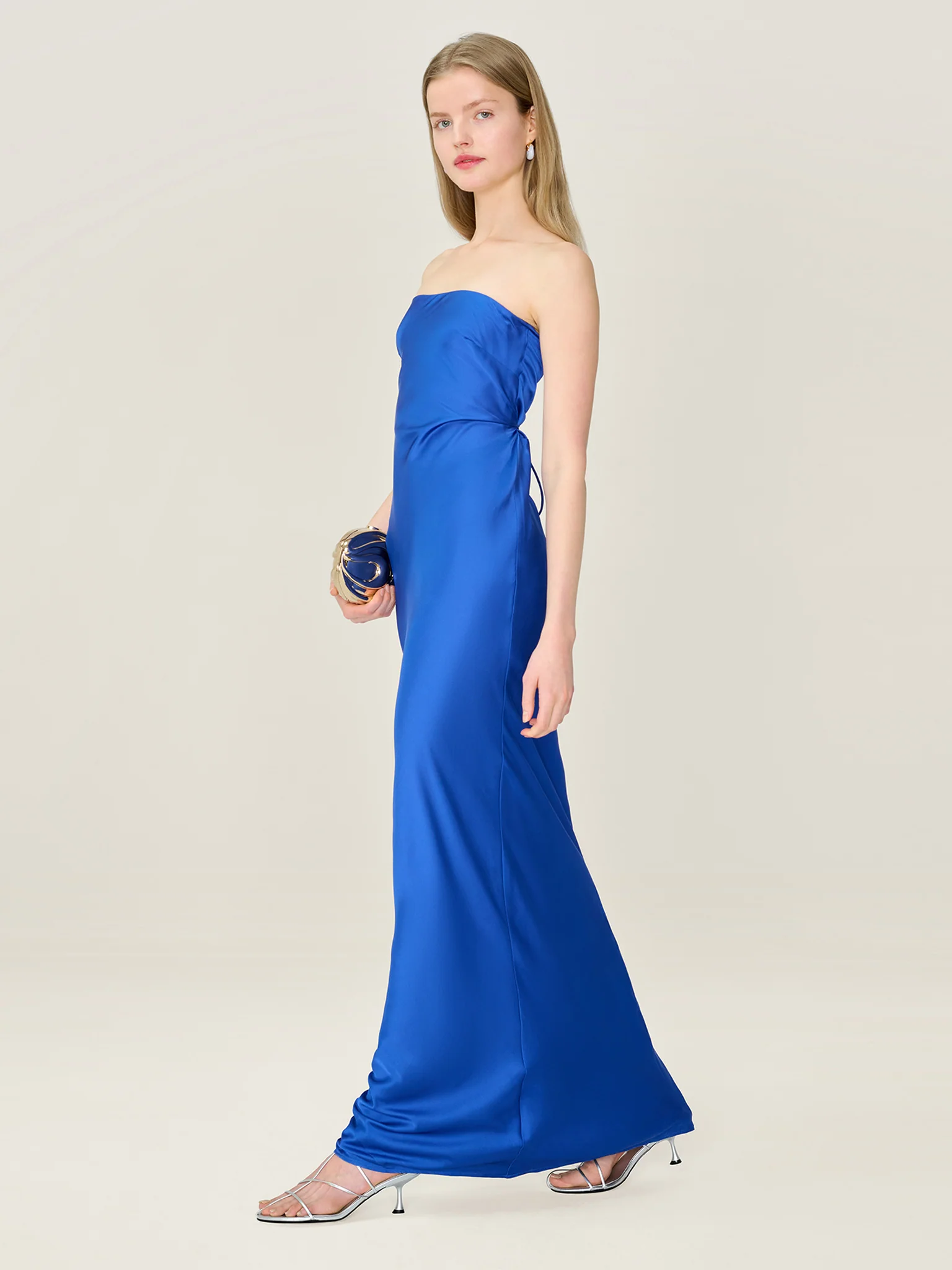 Amdra Dress in Cobalt - Image 2