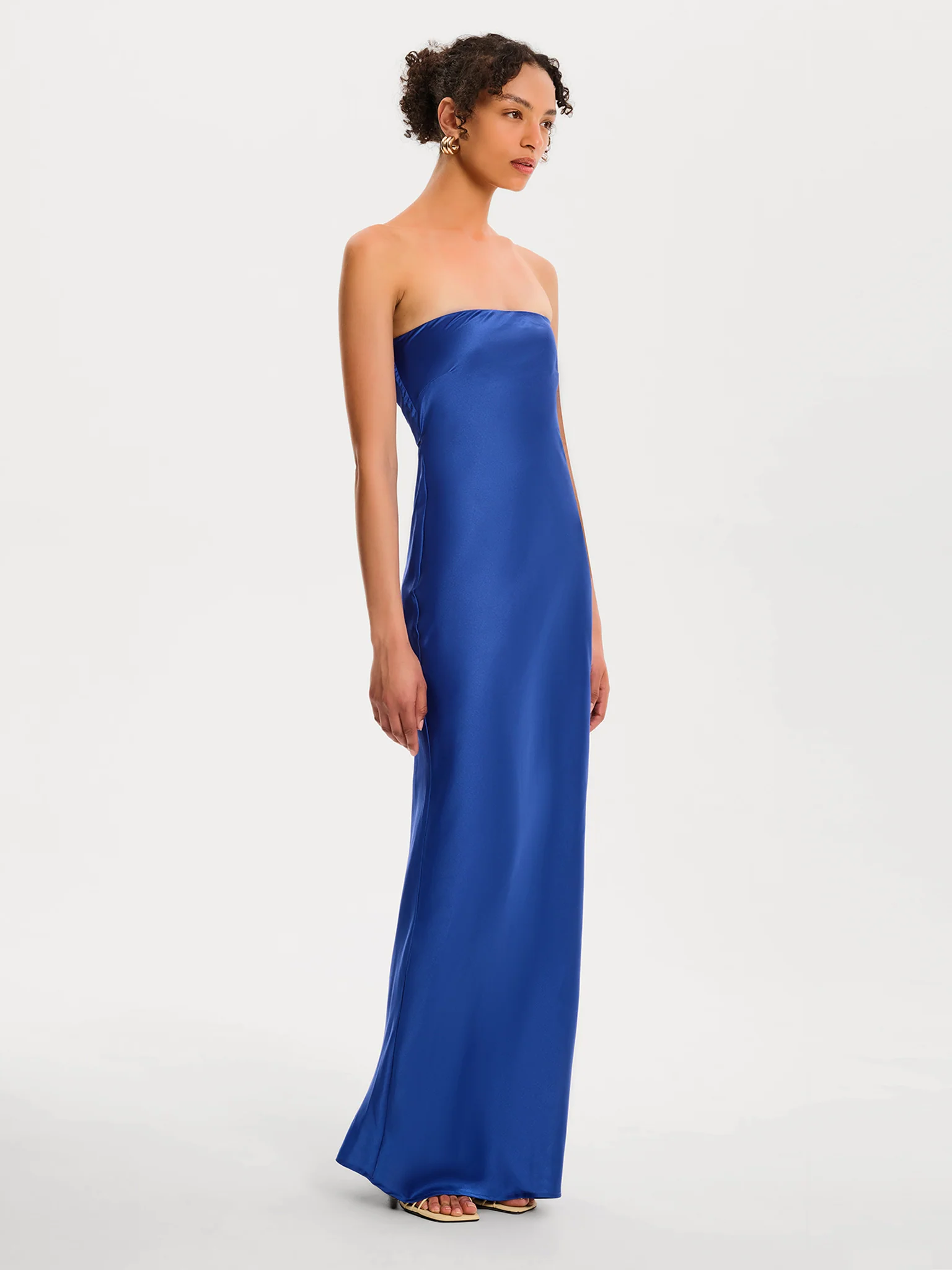 Amdra Dress in Cobalt - Image 2