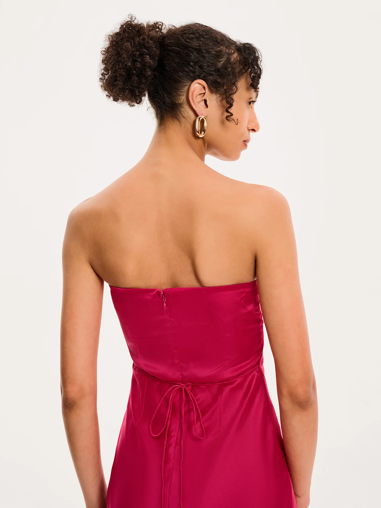 Amdra Maxi Dress in Magenta - Image 6