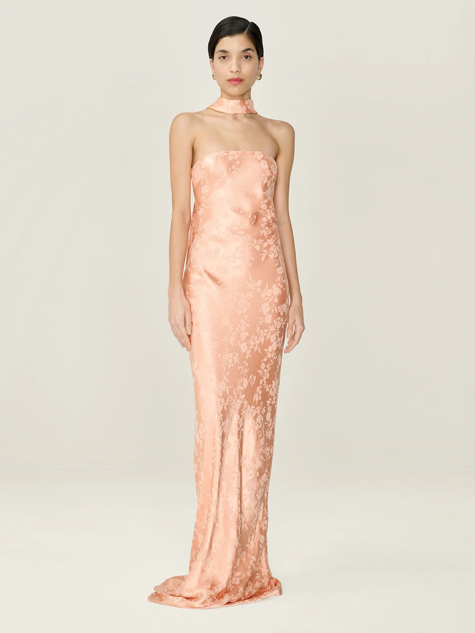 Amdra Jacquard Dress in Prairie Sunset - Image 5