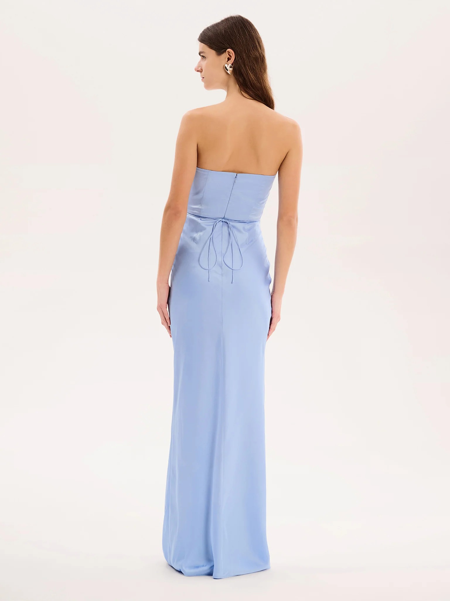 Amdra Maxi Dress in Light Blue - Image 3