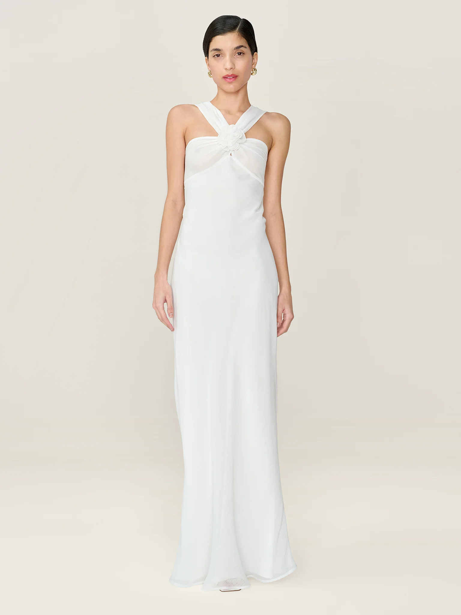 Amelie Dress in Ivory