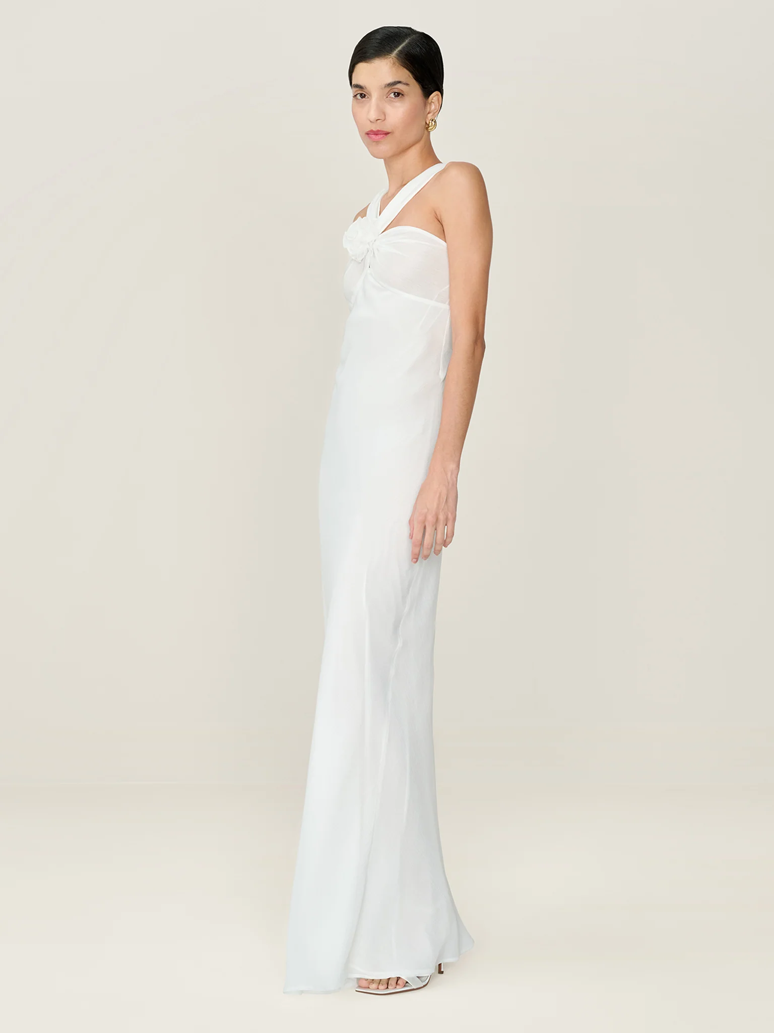 Amelie Dress in Ivory - Image 2