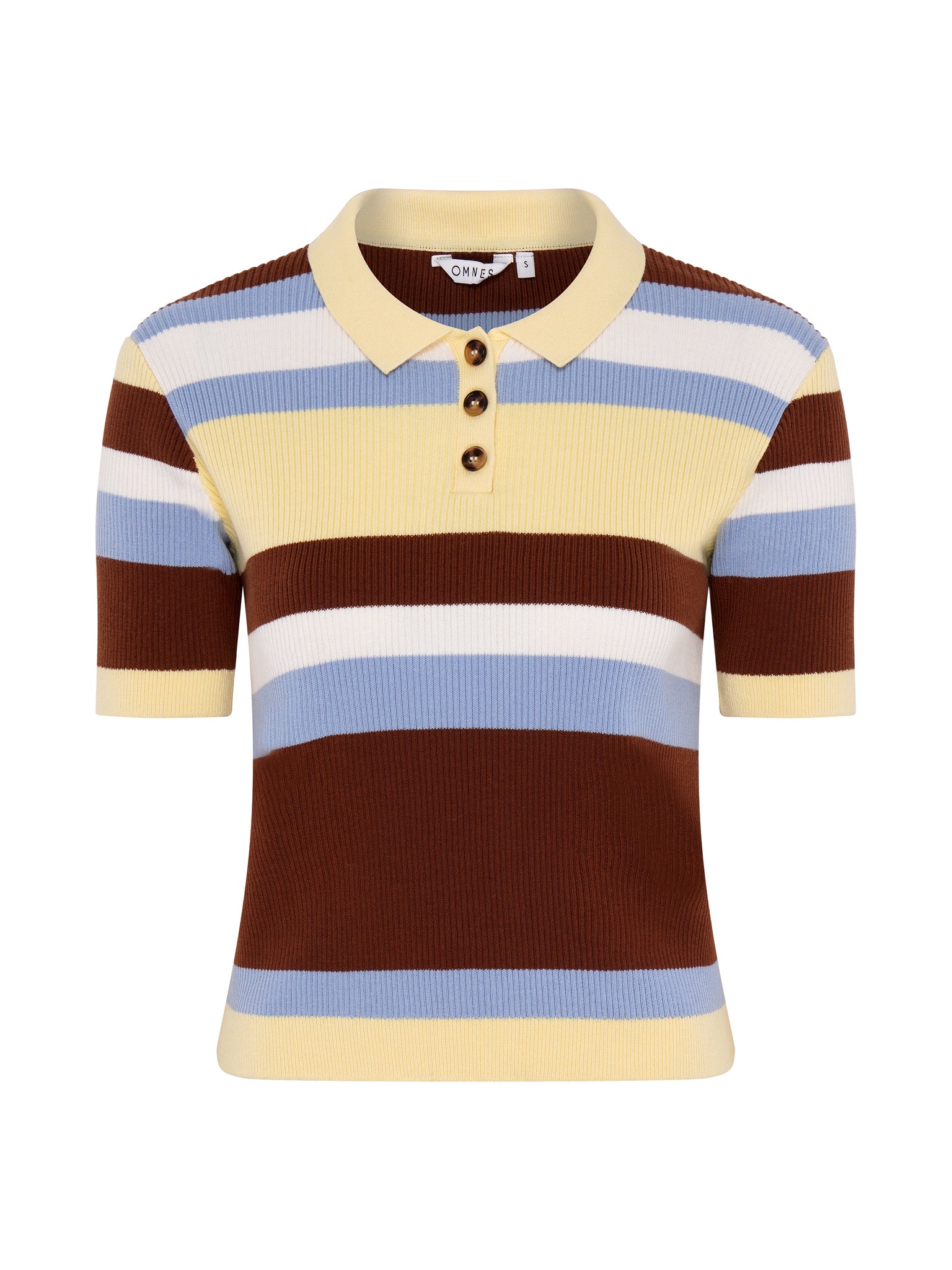 Amos Stripe Short Sleeve Top - Image 6