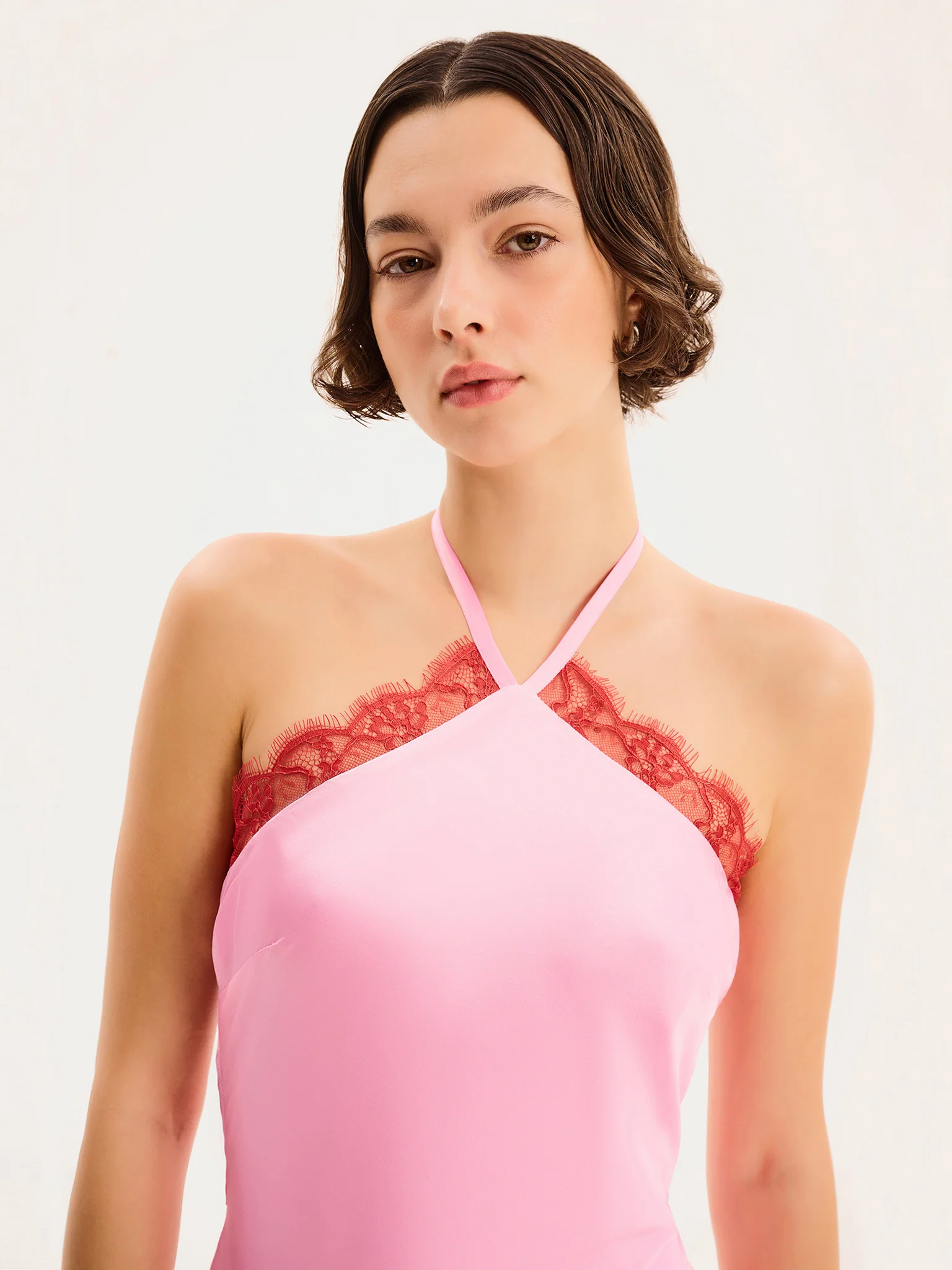 Andy Dress in Pink and Red - Image 5