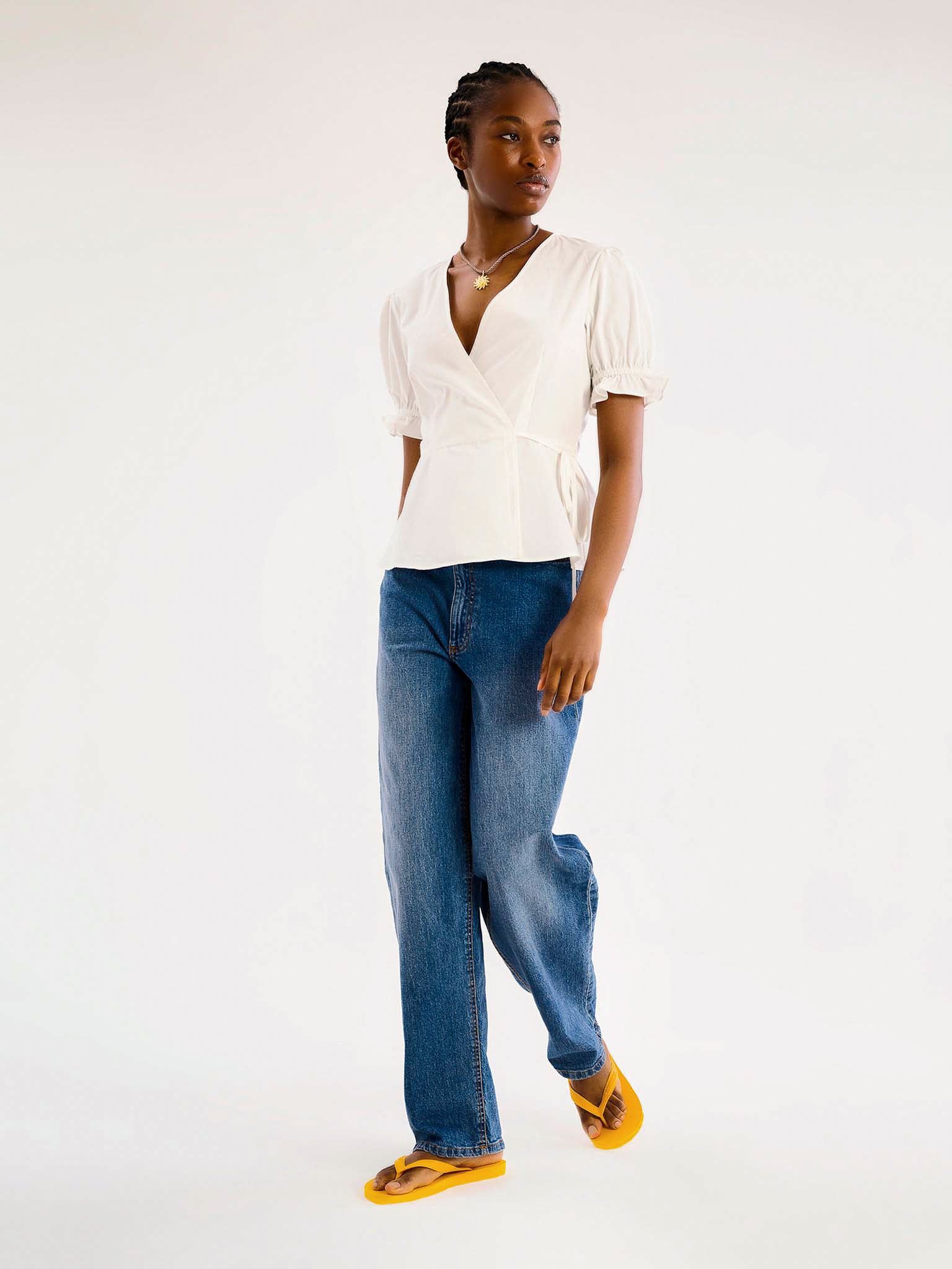 Angelina Top in White - Image 2