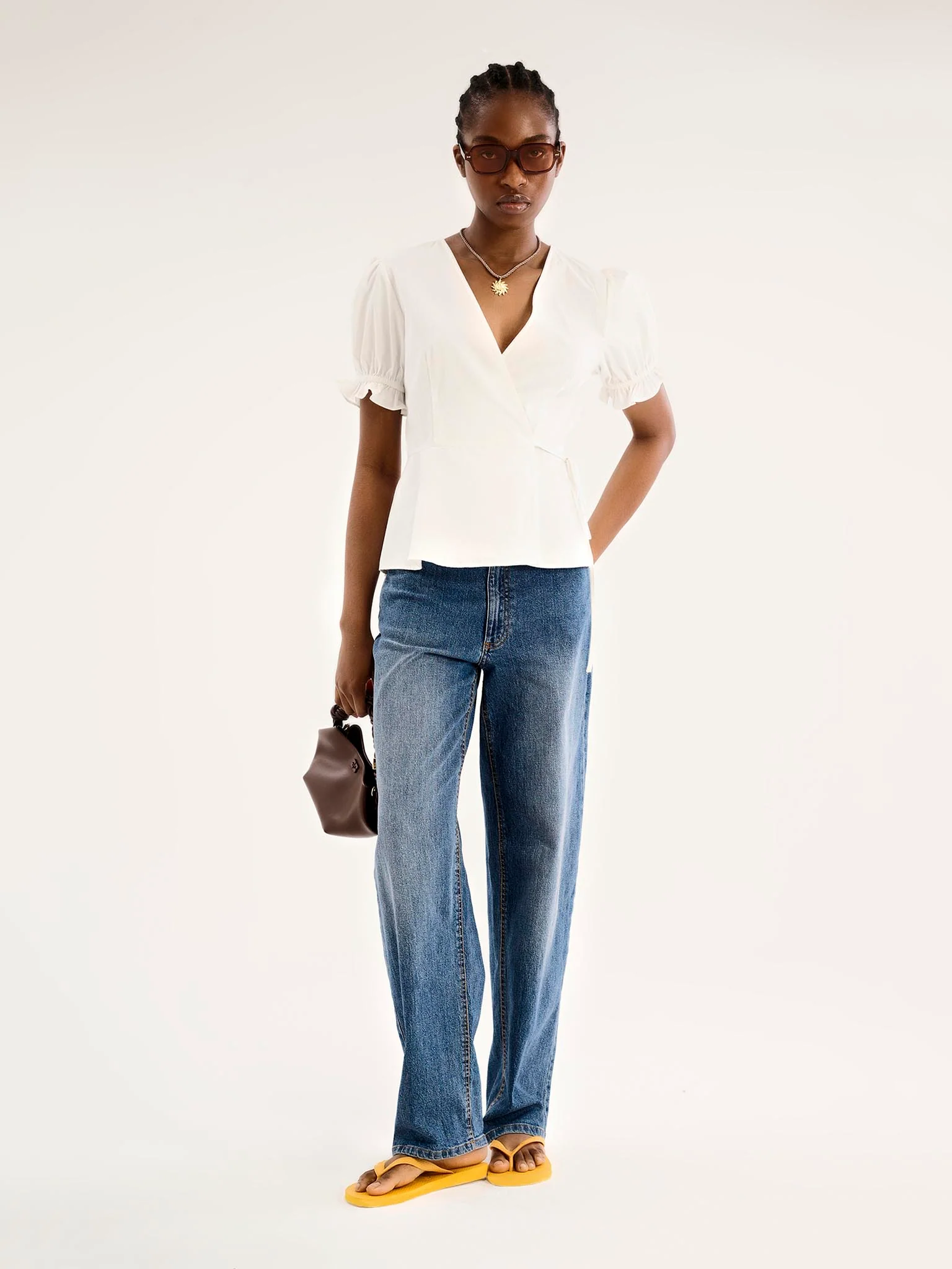 Angelina Top in White - Image 4