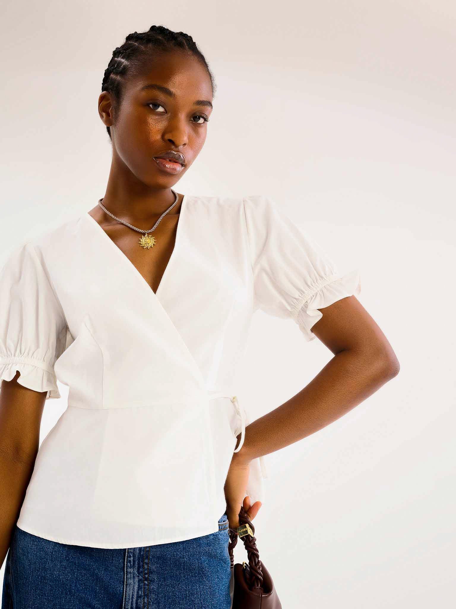 Angelina Top in White - Image 6