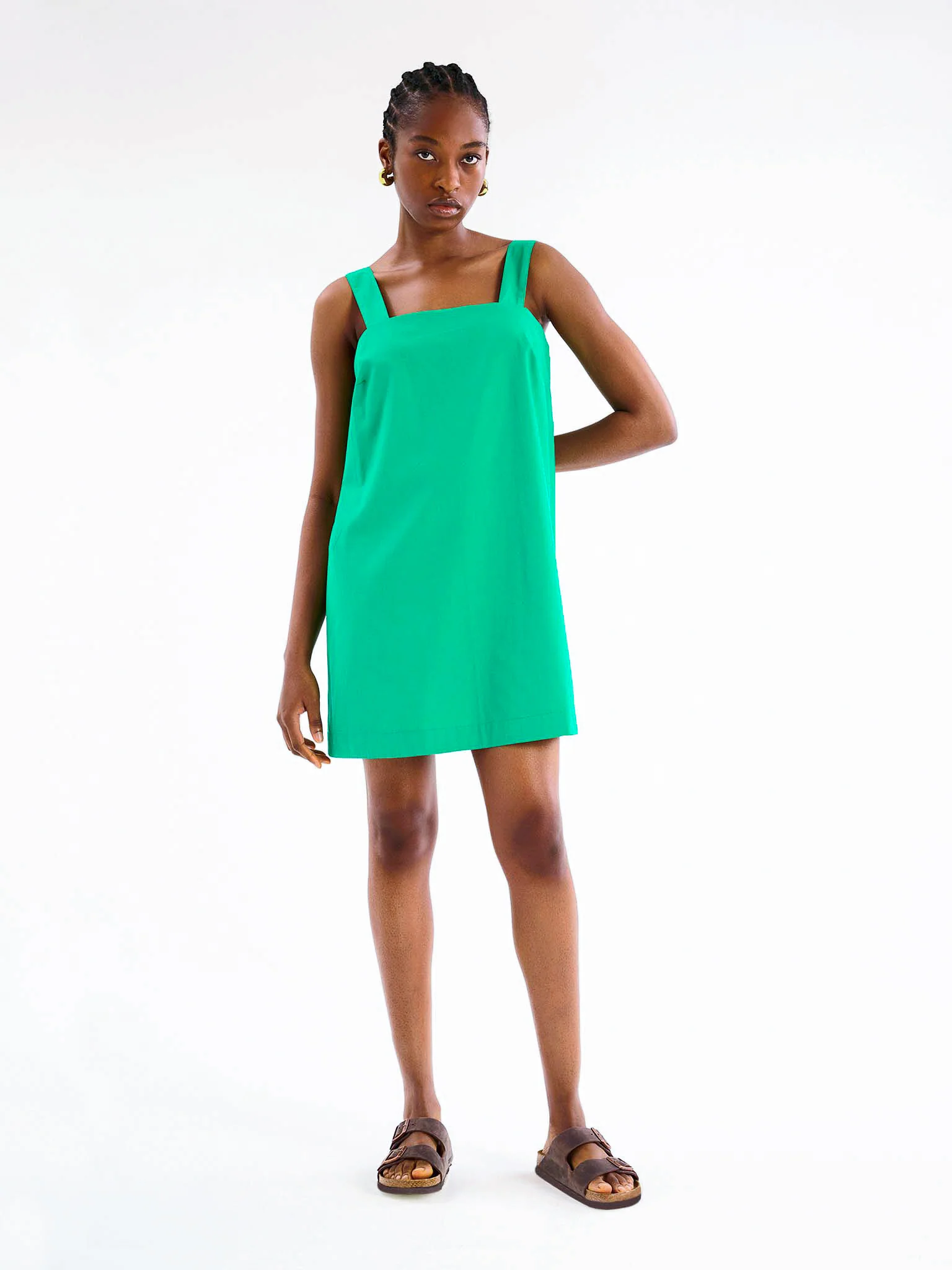 Annabella Dress in Green - Image 3
