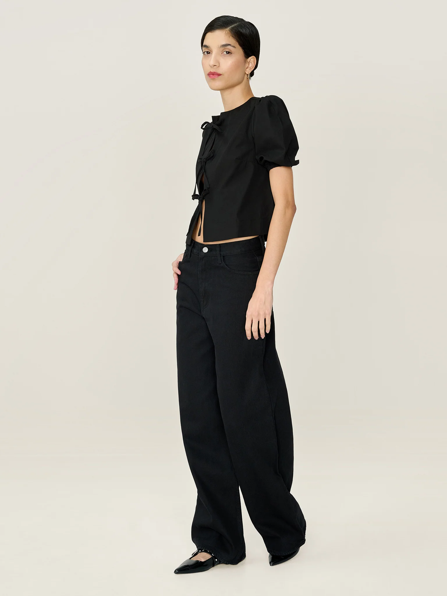 Apollo Blouse in Black - Image 2