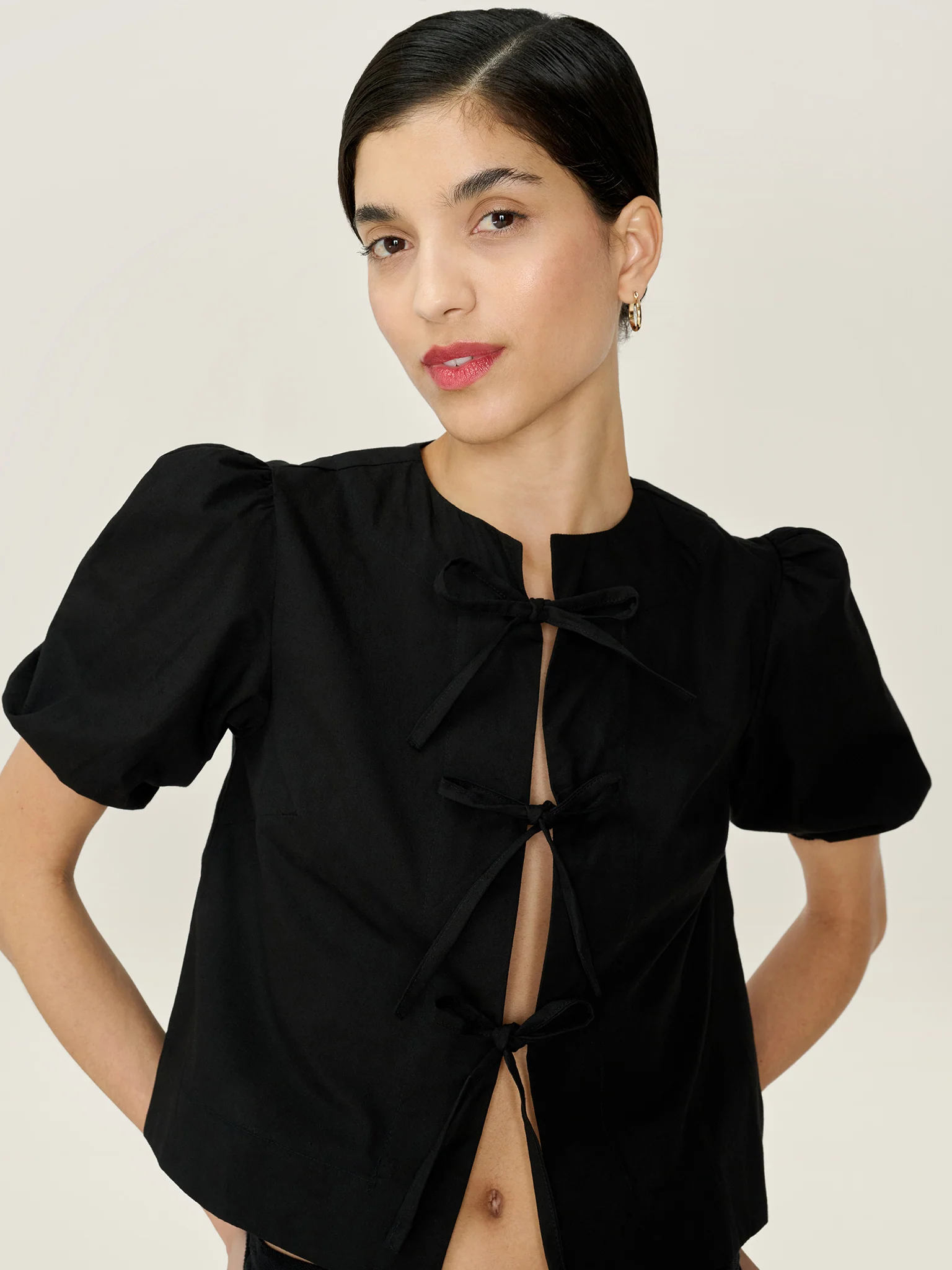 Apollo Blouse in Black - Image 3