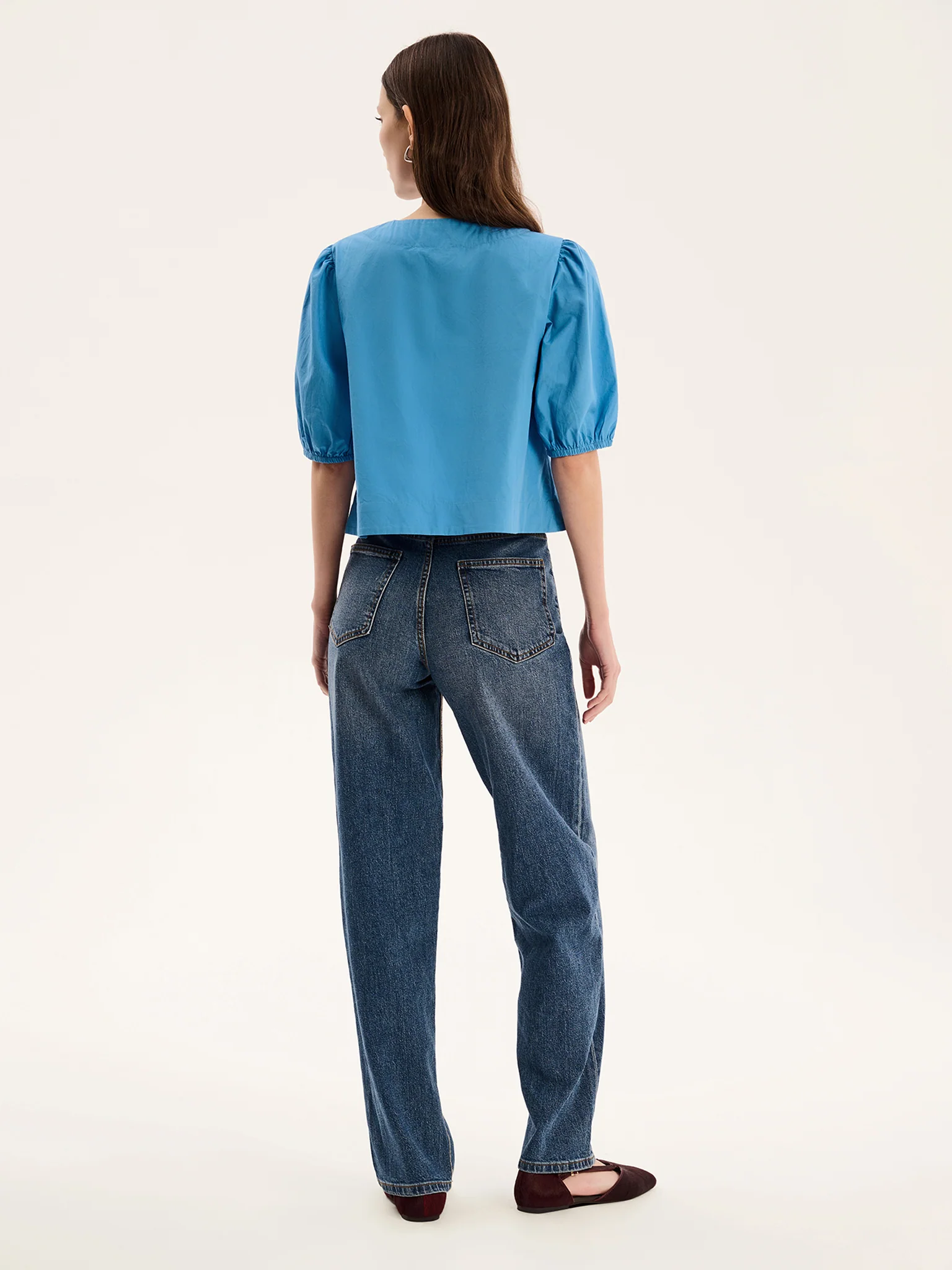 Apollo Blouse in Blue - Image 3