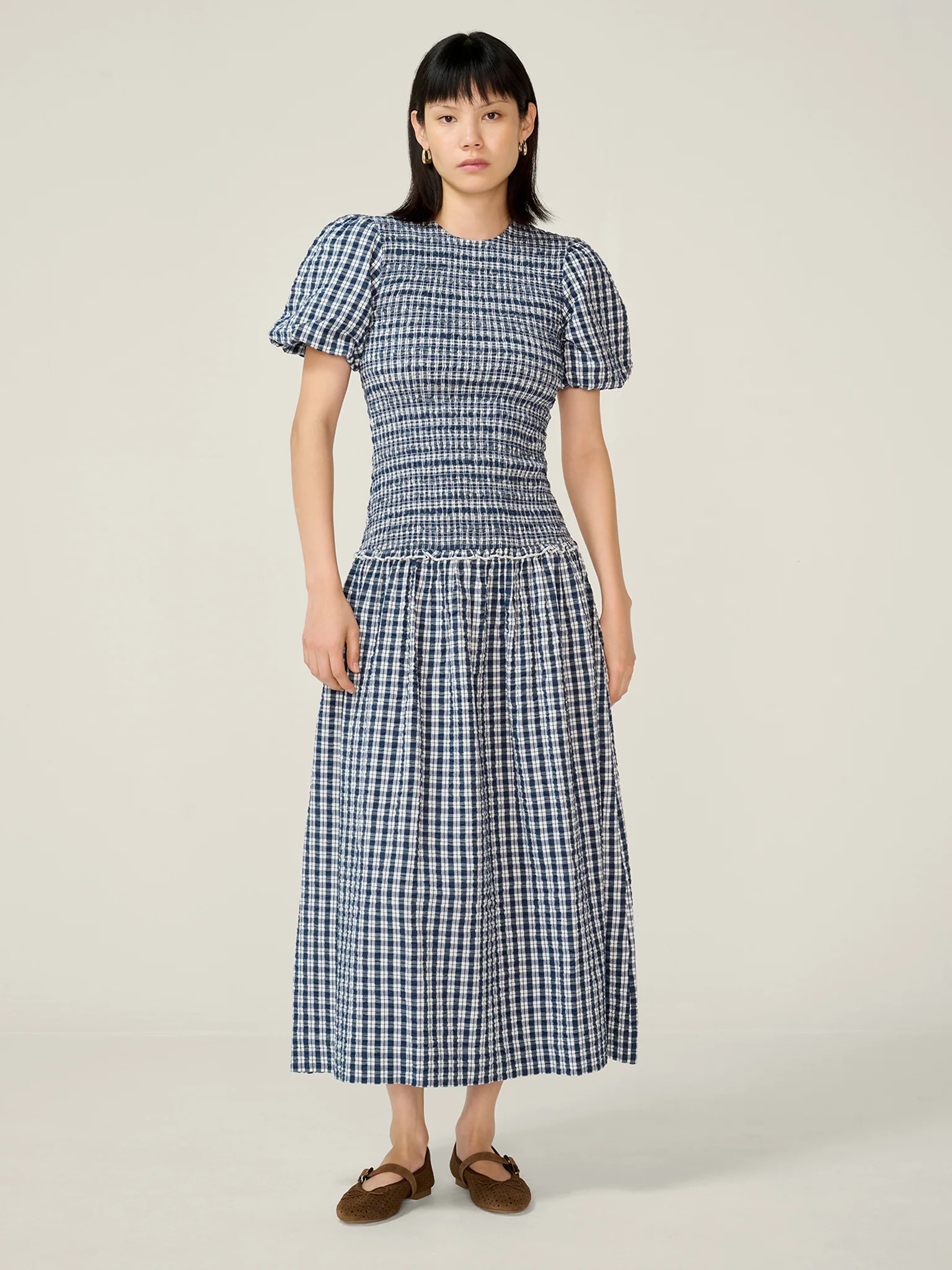 Aria Check Dress