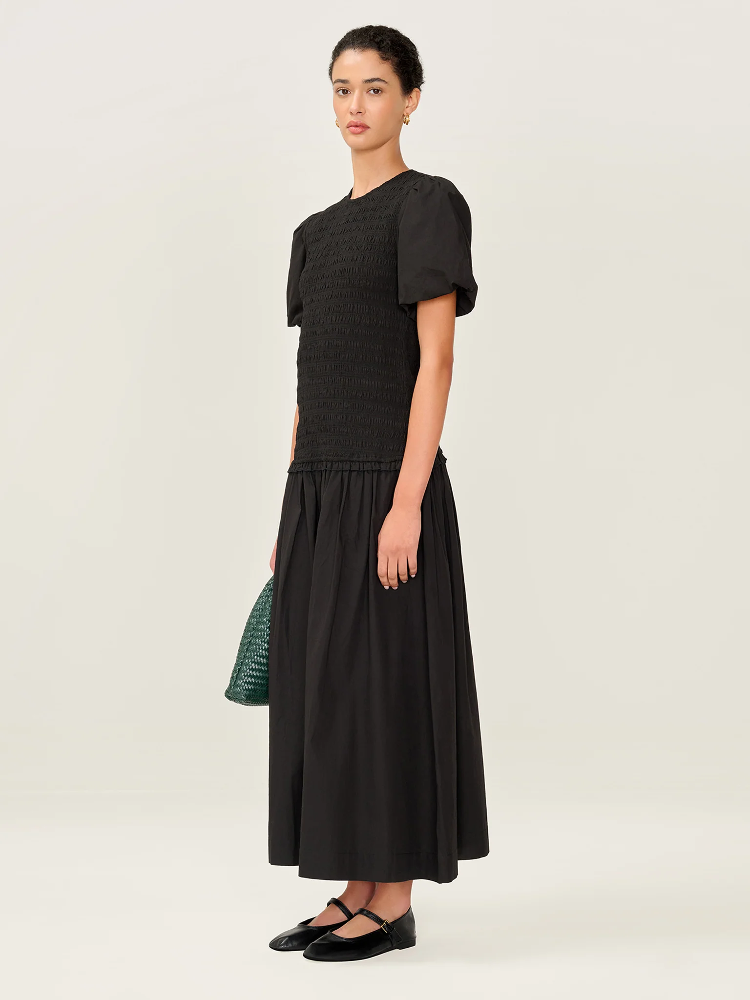 Aria Dress in Black - Image 2