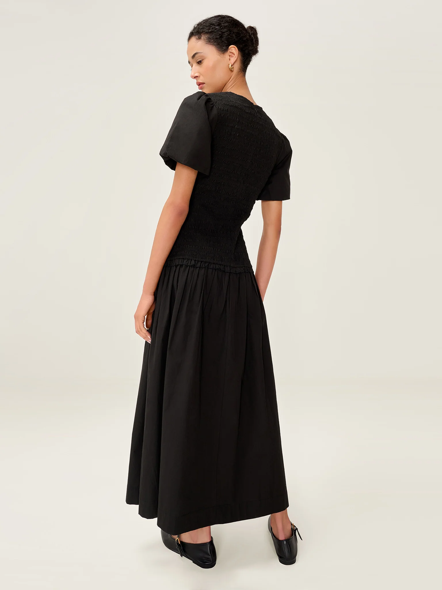 Aria Dress in Black - Image 6