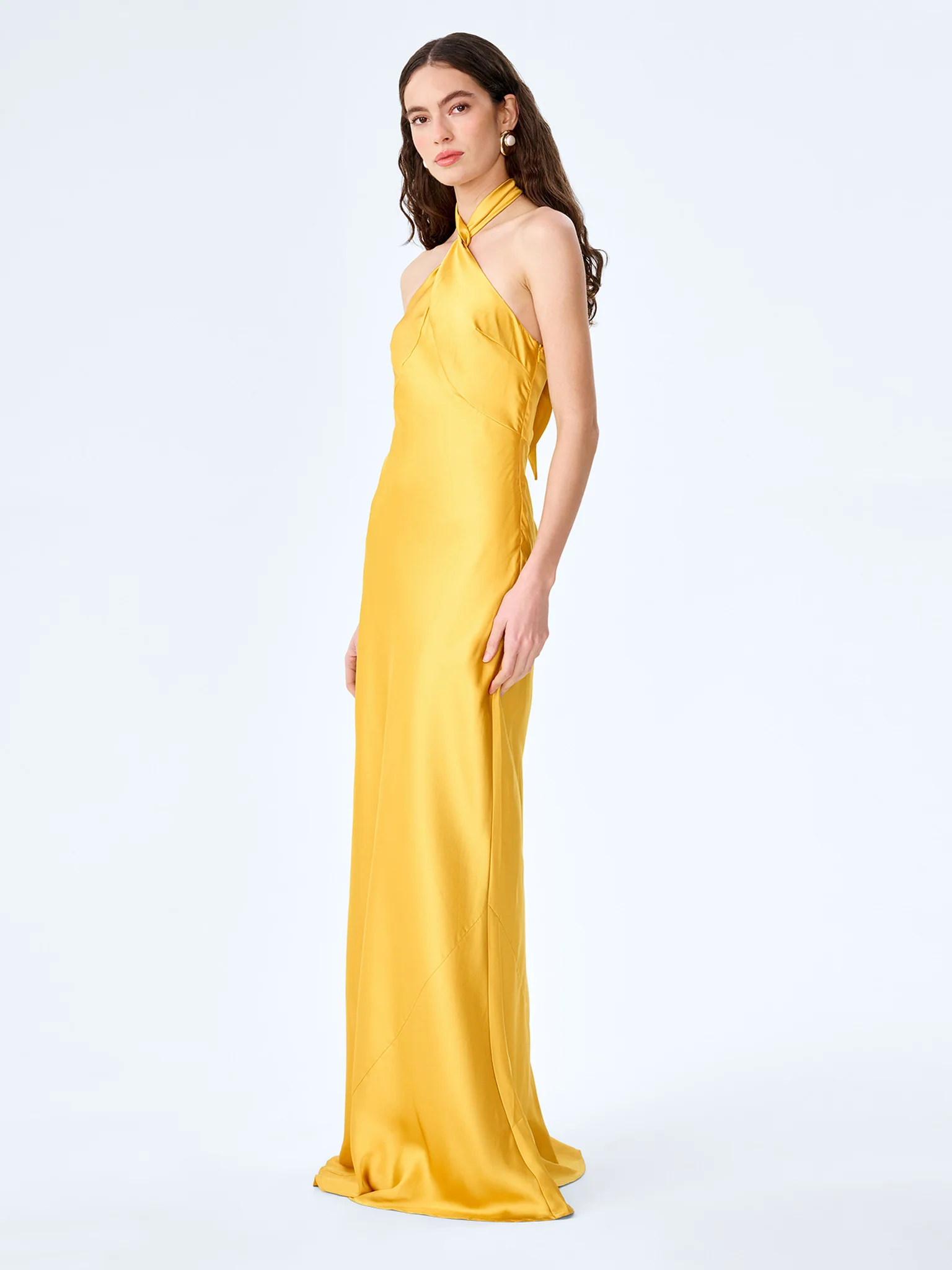 Arles Dress in Eggyolk - Image 4