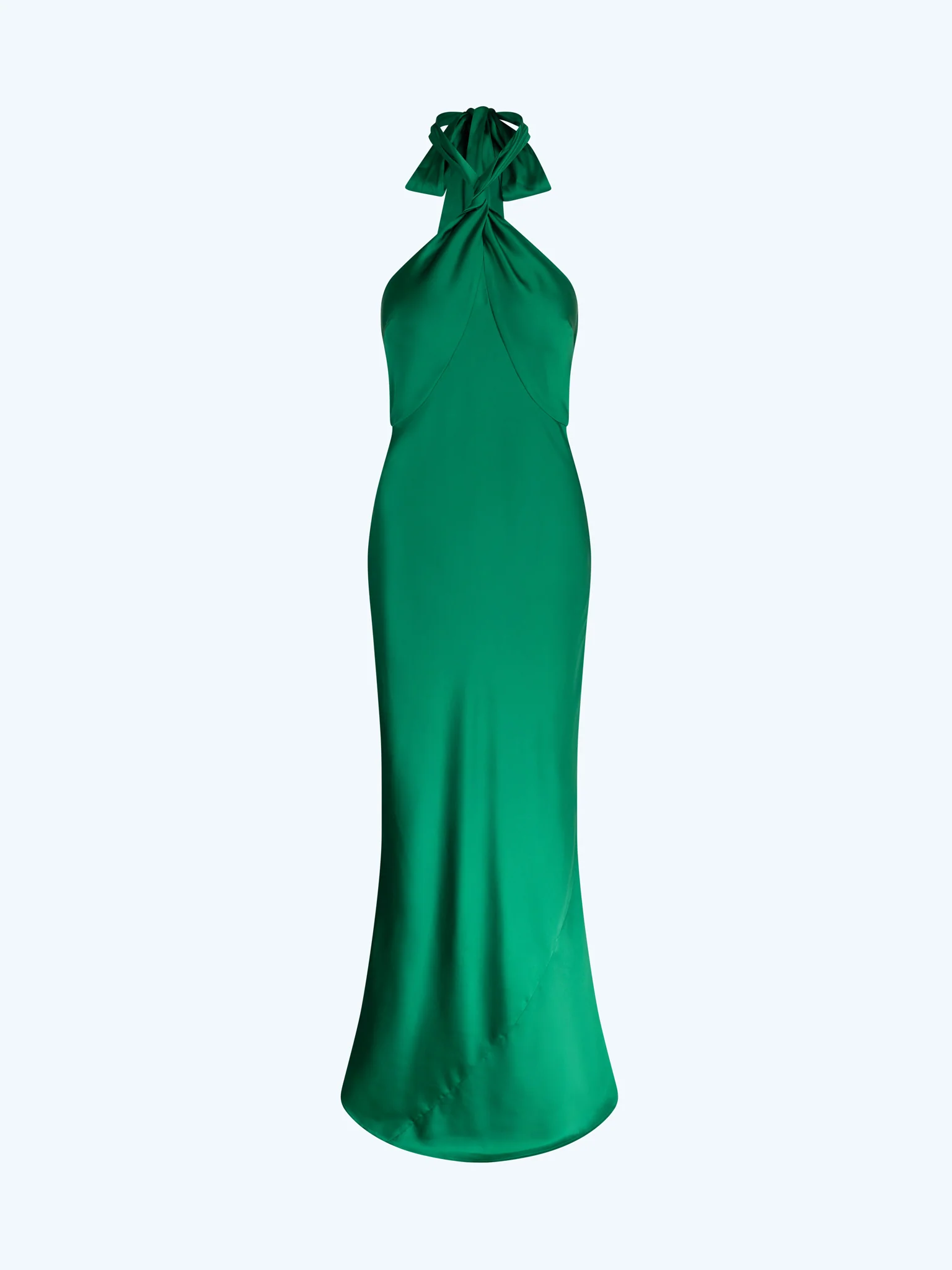 Arles Dress in Emerald Green - Image 8