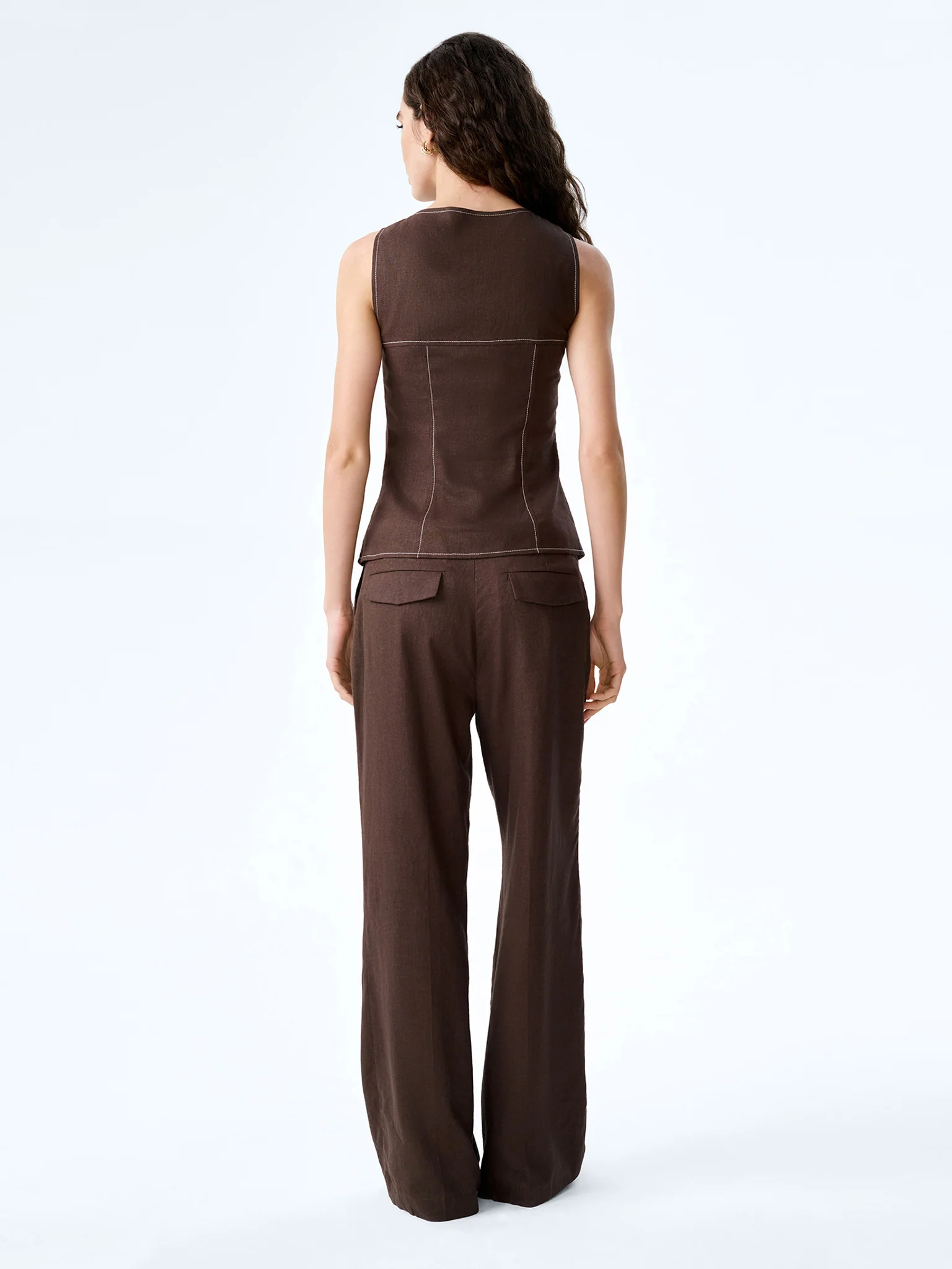 Austen Top in Chocolate - Image 3