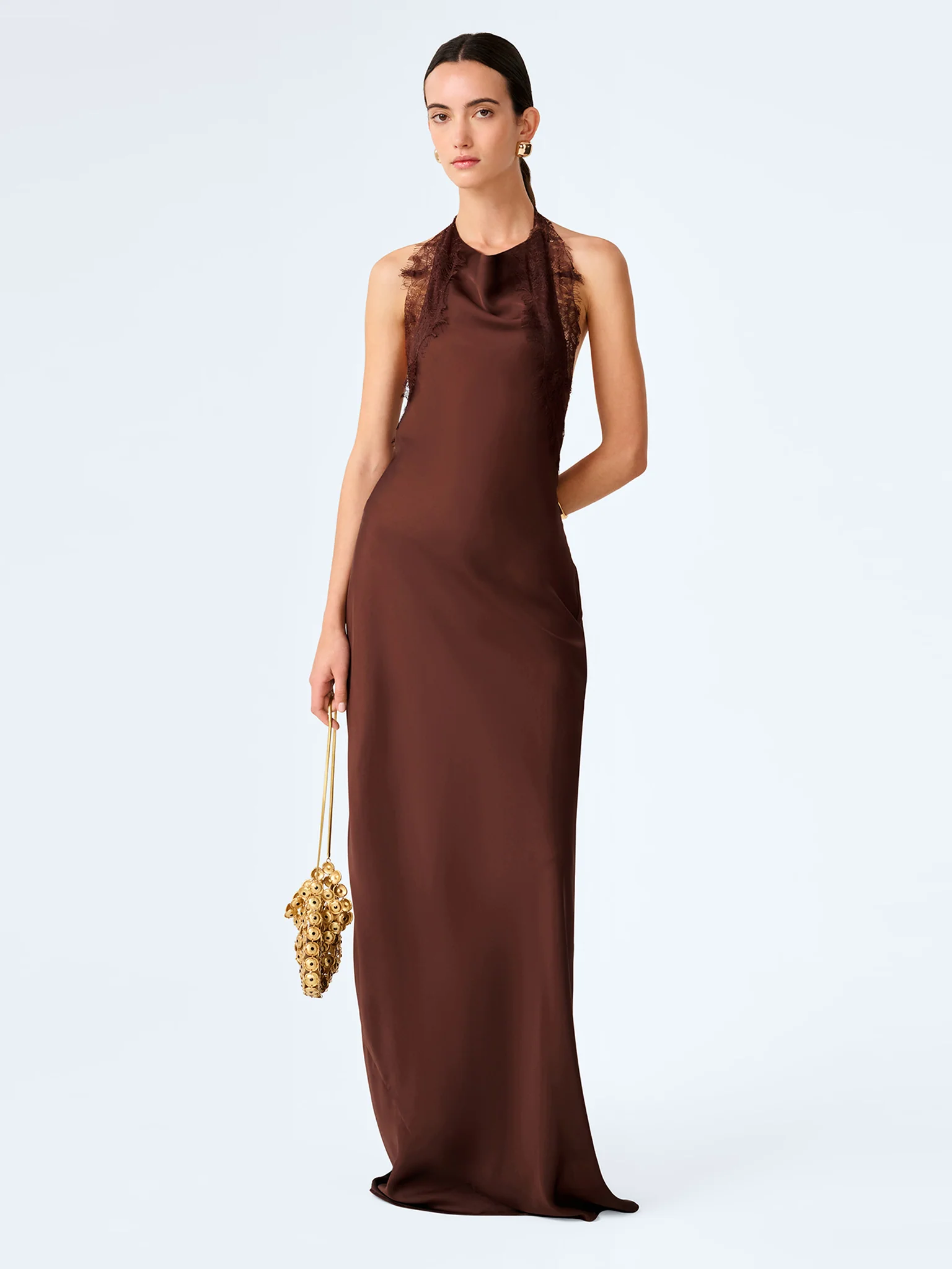 Benita Dress in Chocolate