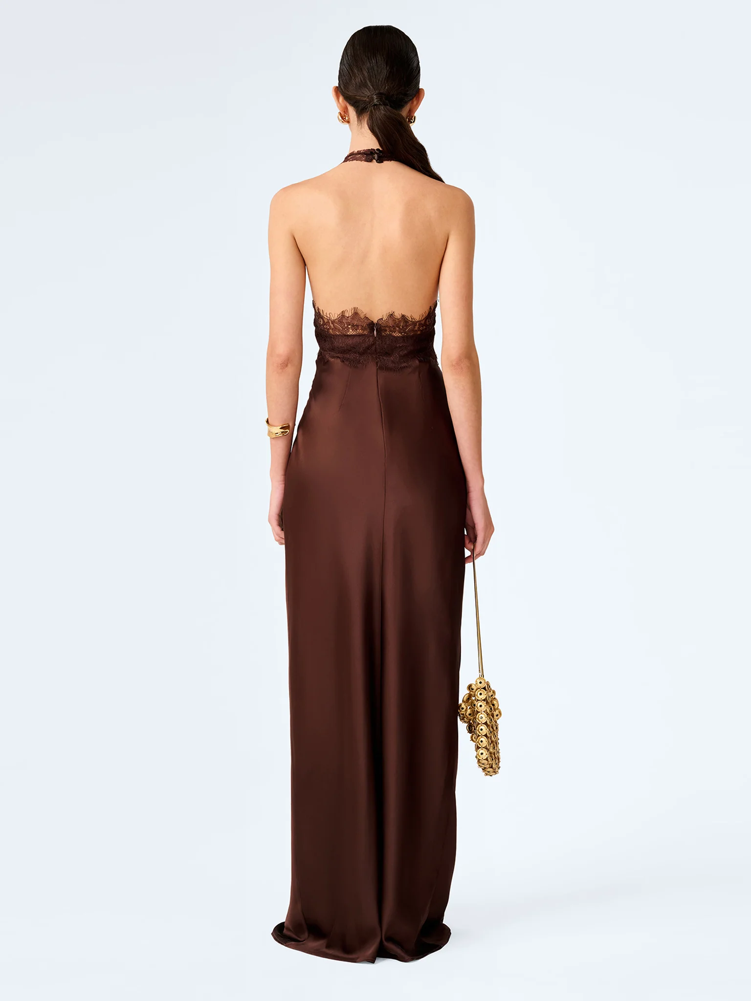 Benita Dress in Chocolate - Image 3