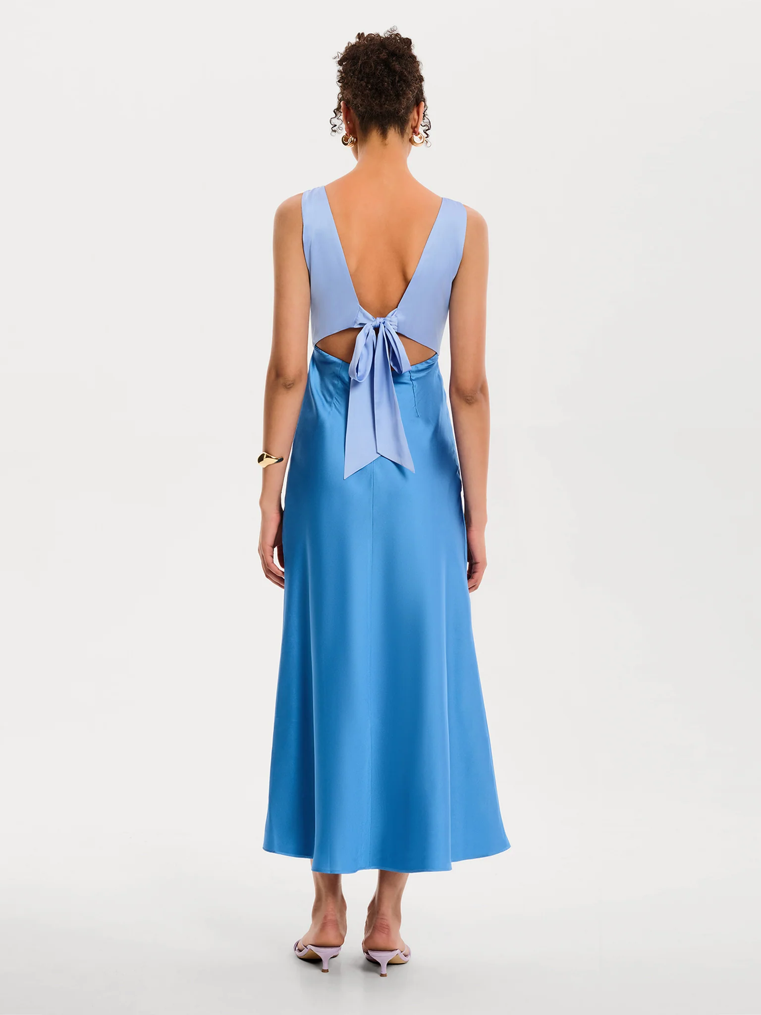 Maggy Dress in Blue - Image 4