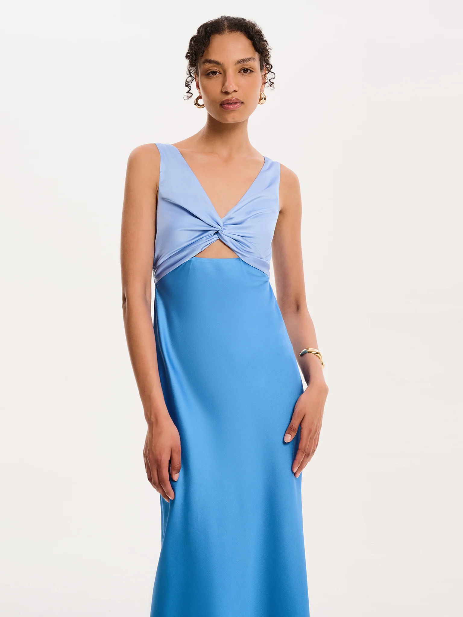 Maggy Dress in Blue - Image 5