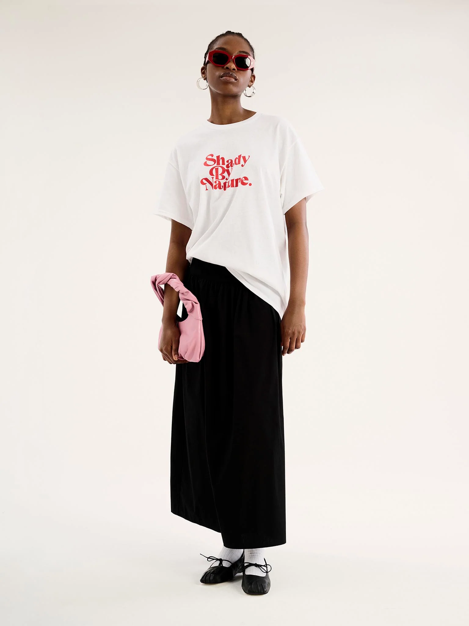Shady By Nature' Limited Edition Boyfriend T-Shirt - Image 2