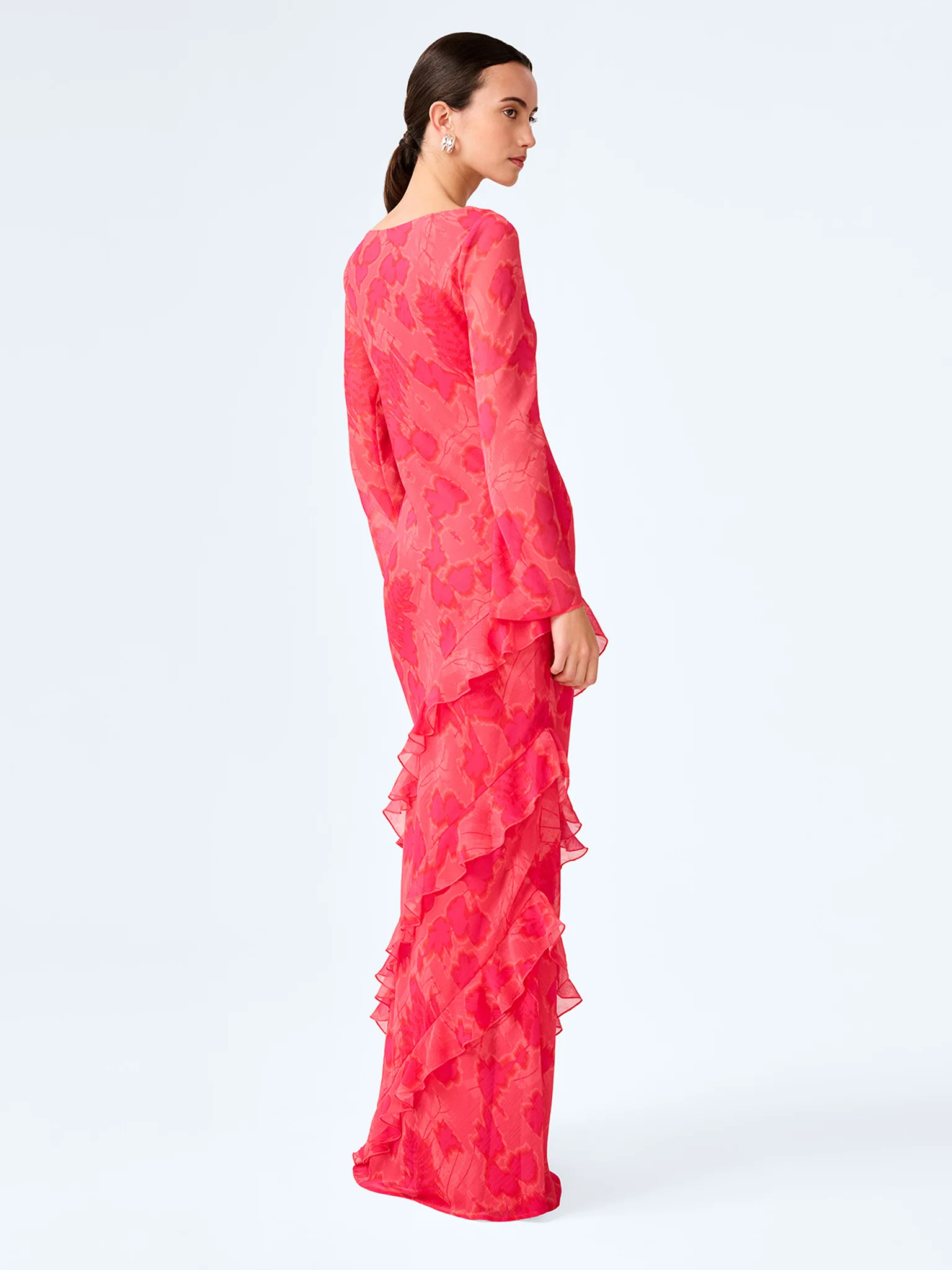Bridie Dress in Sunset Blur Print - Image 2