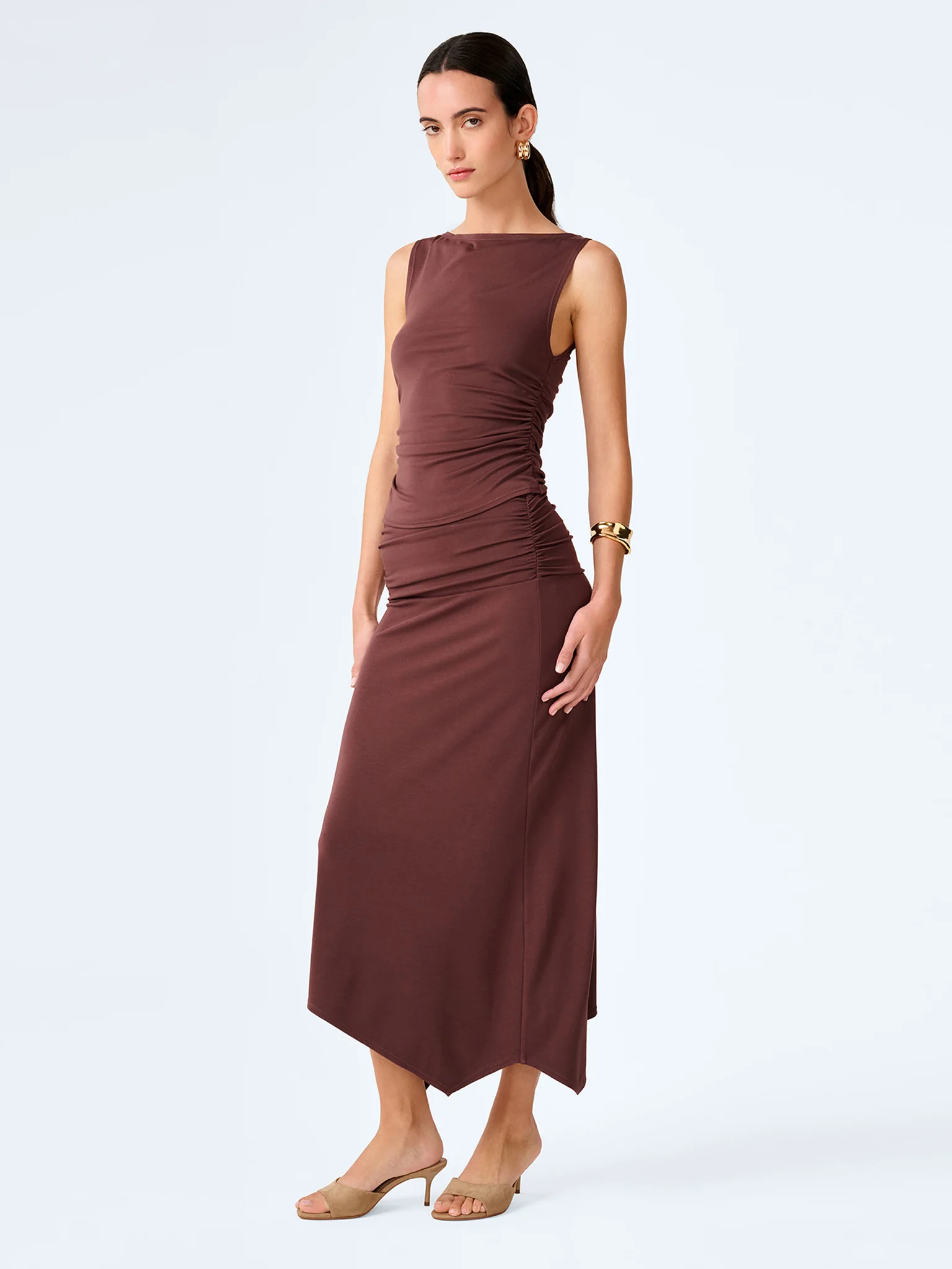 Cancun Skirt in Chocolate - Image 3