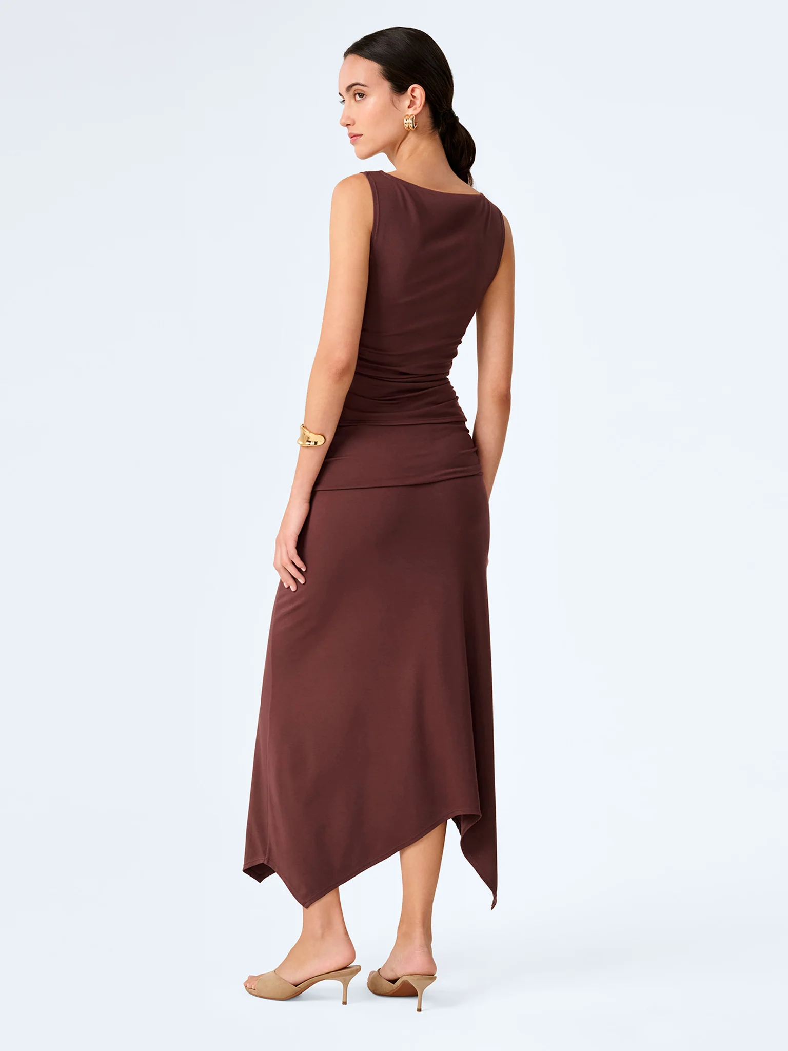 Cancun Skirt in Chocolate - Image 4