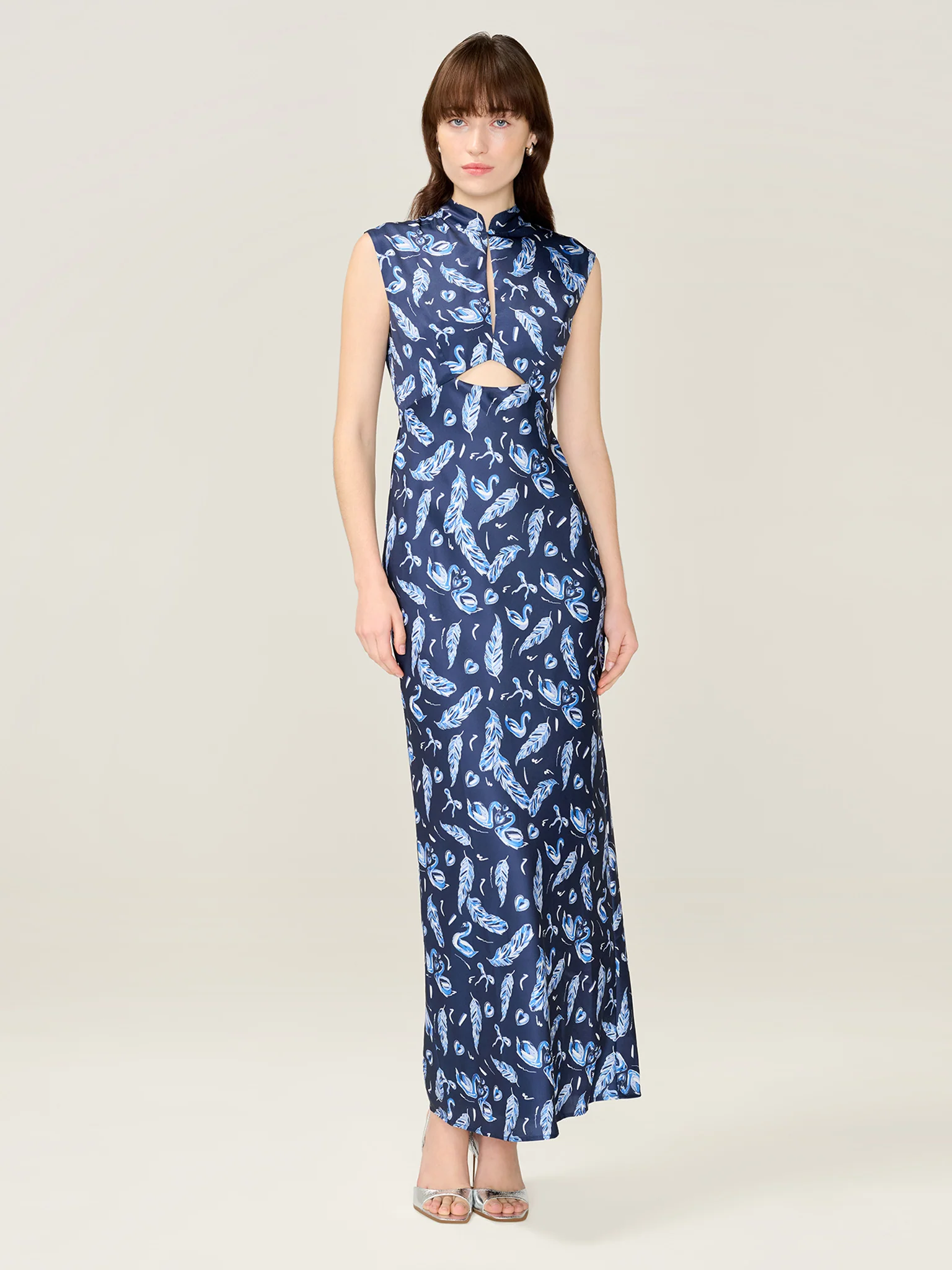 Candice Dress in Navy - Image 2