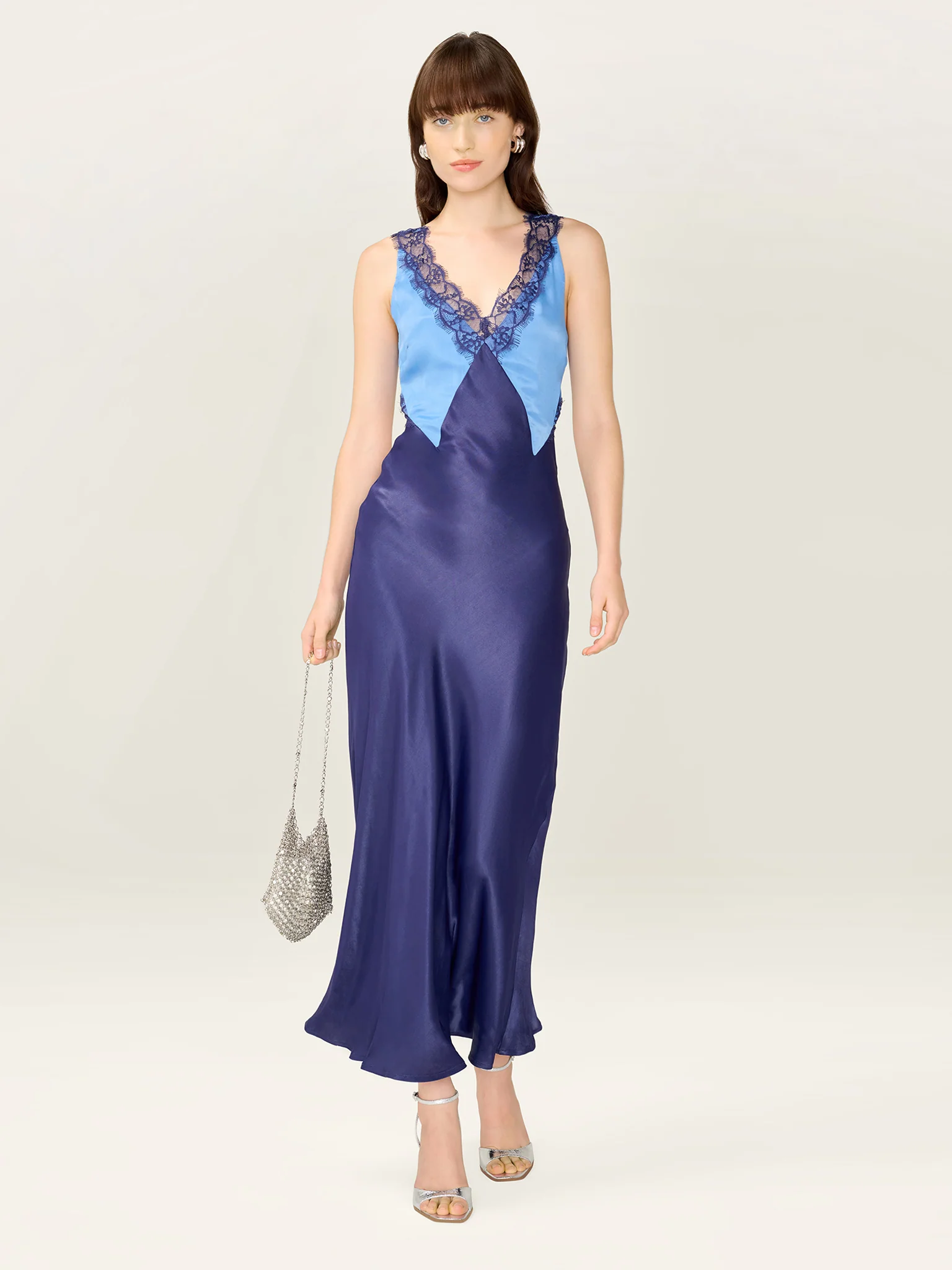 Caroline Dress in Patriot Blue