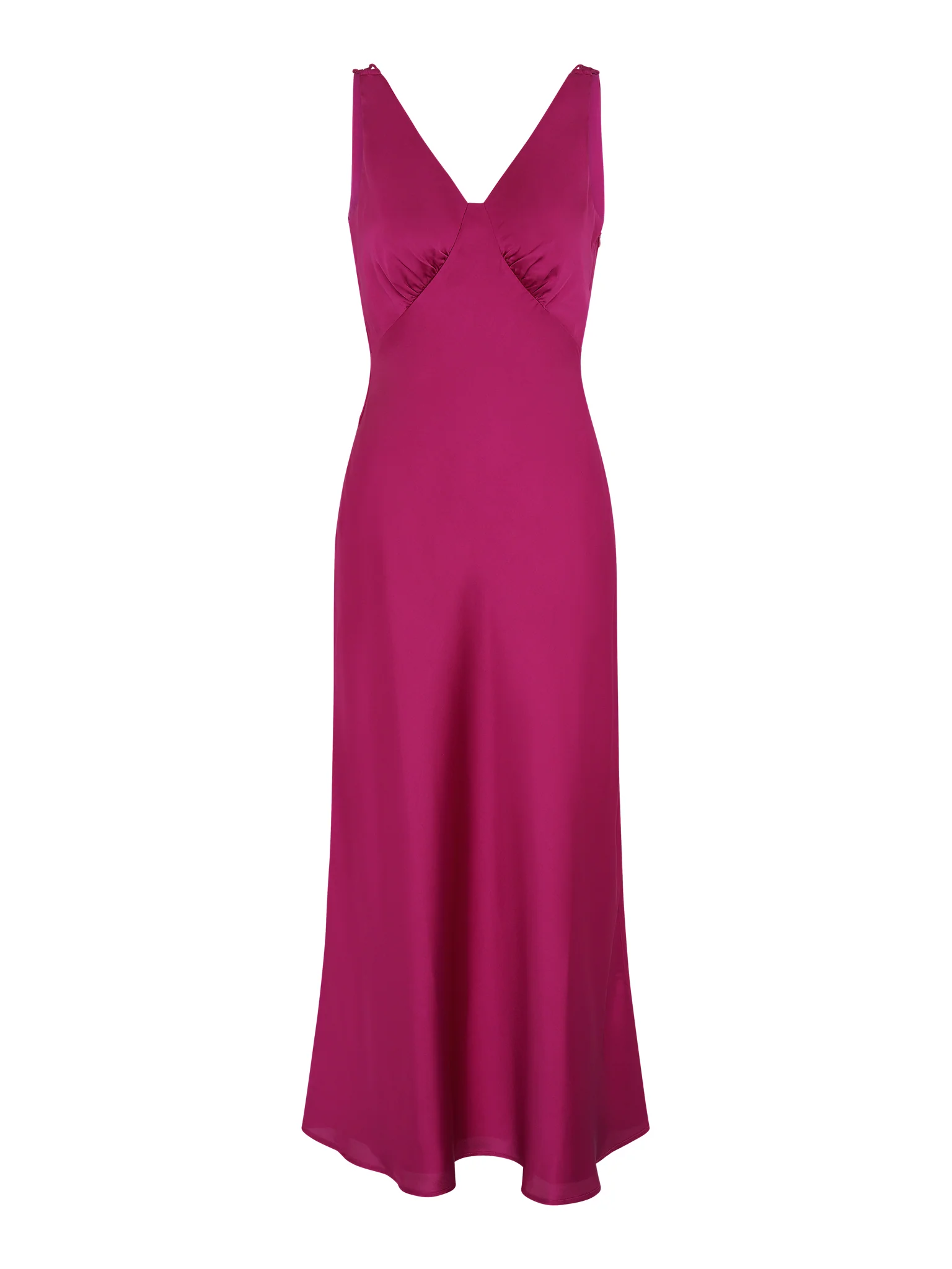 Cerelle Dress in Magenta - Image 5