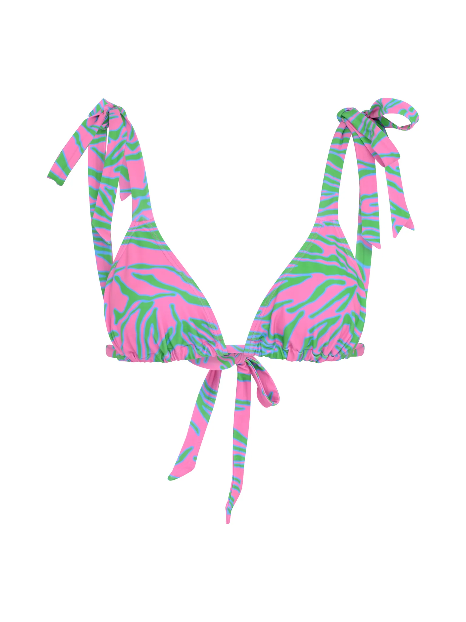 Christina Tiger Print Bikini Top - Image 5