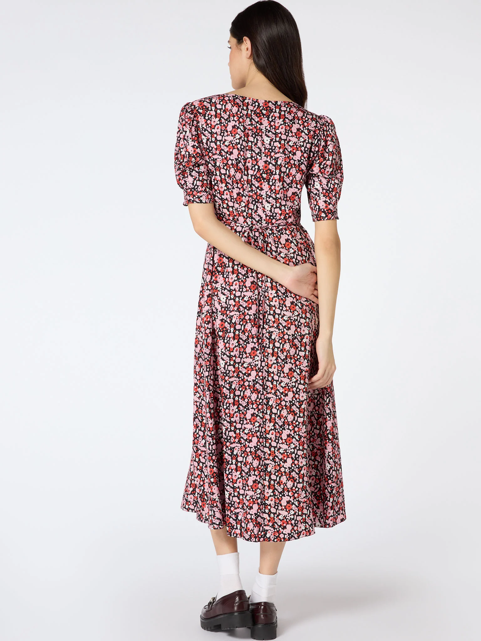 Cian Dress in Ditsy Floral - Image 3