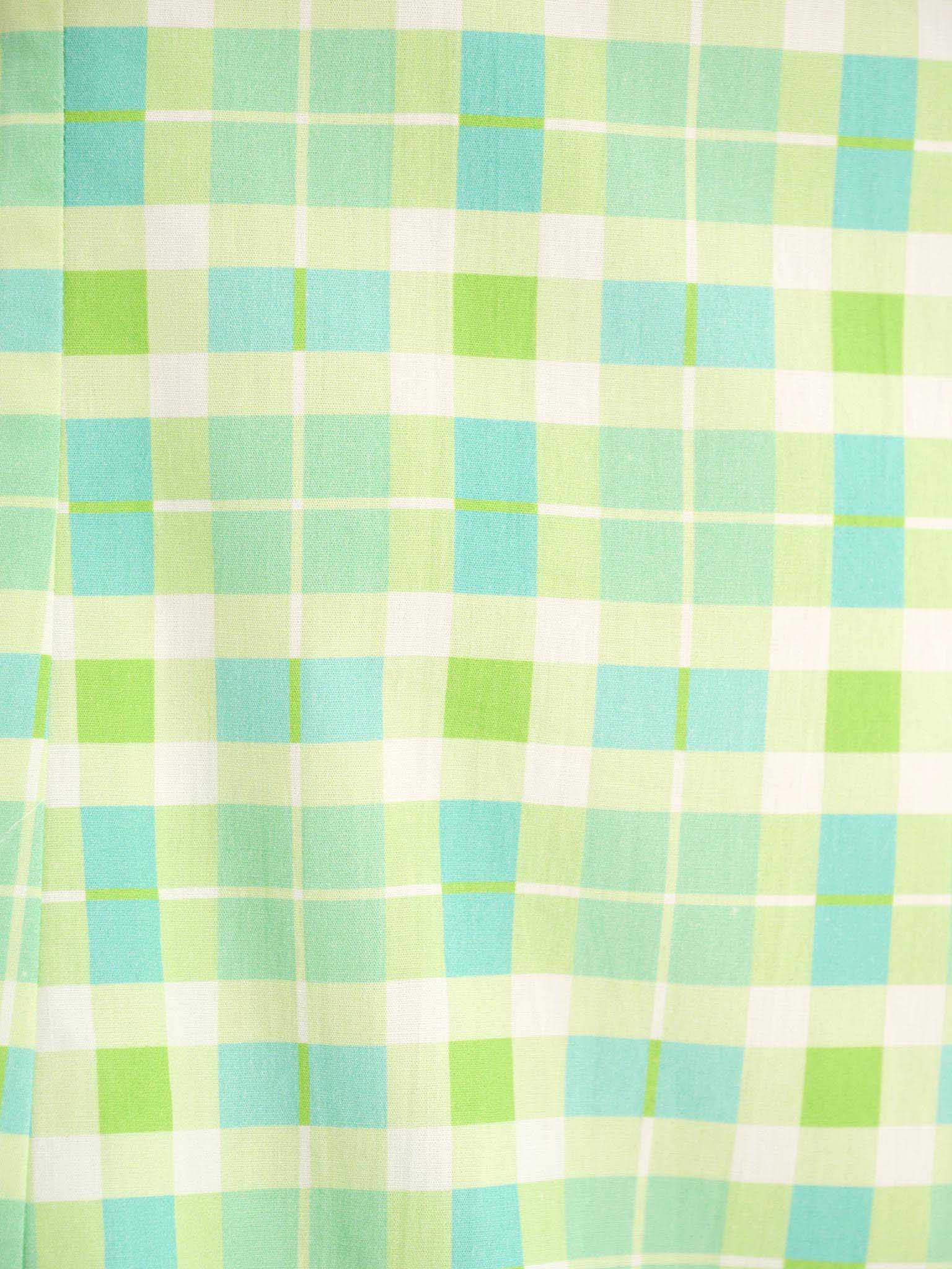 Courtney Mini Dress in Check Print - Image 6