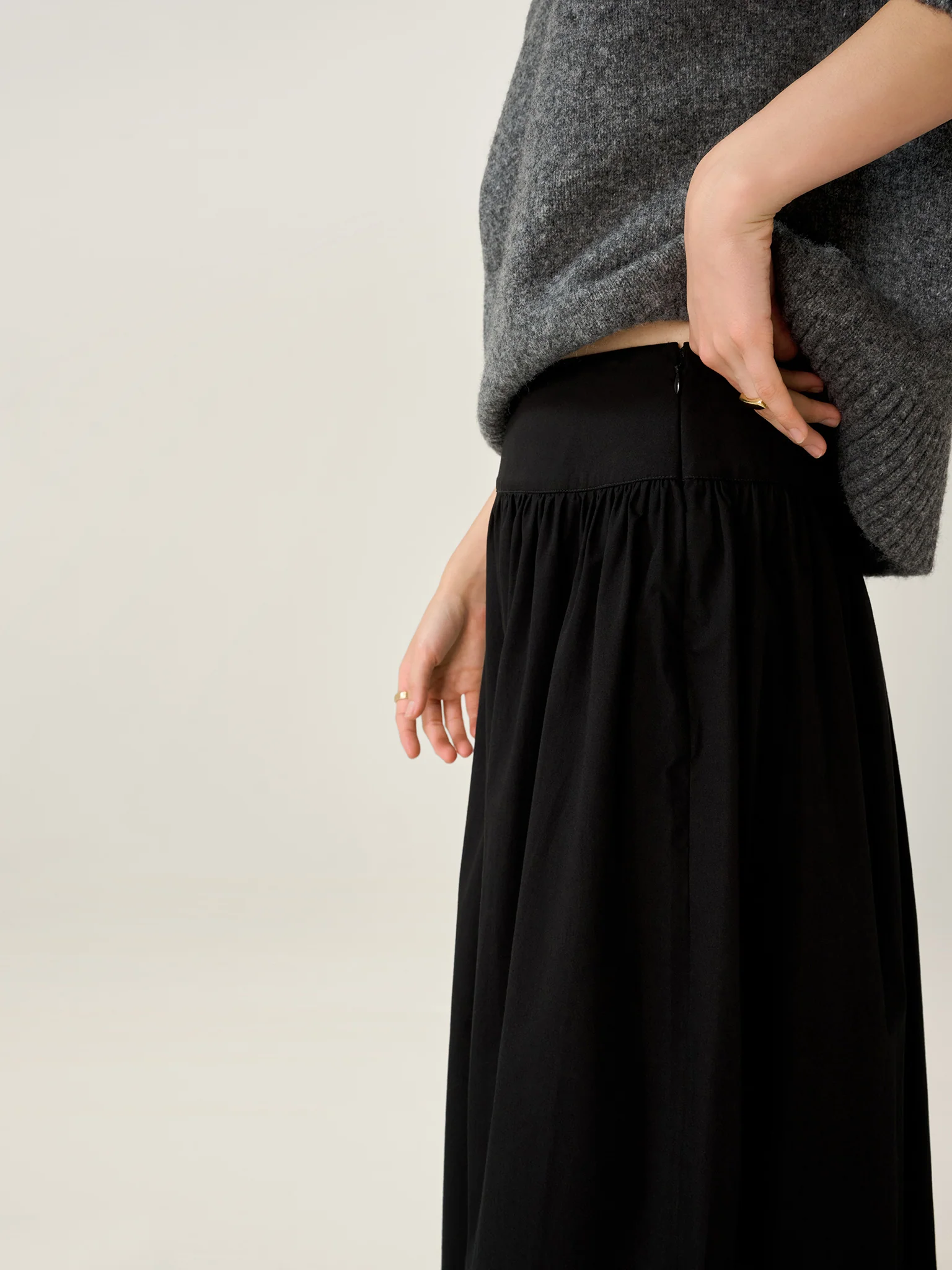 Darcie Skirt in Black - Image 7