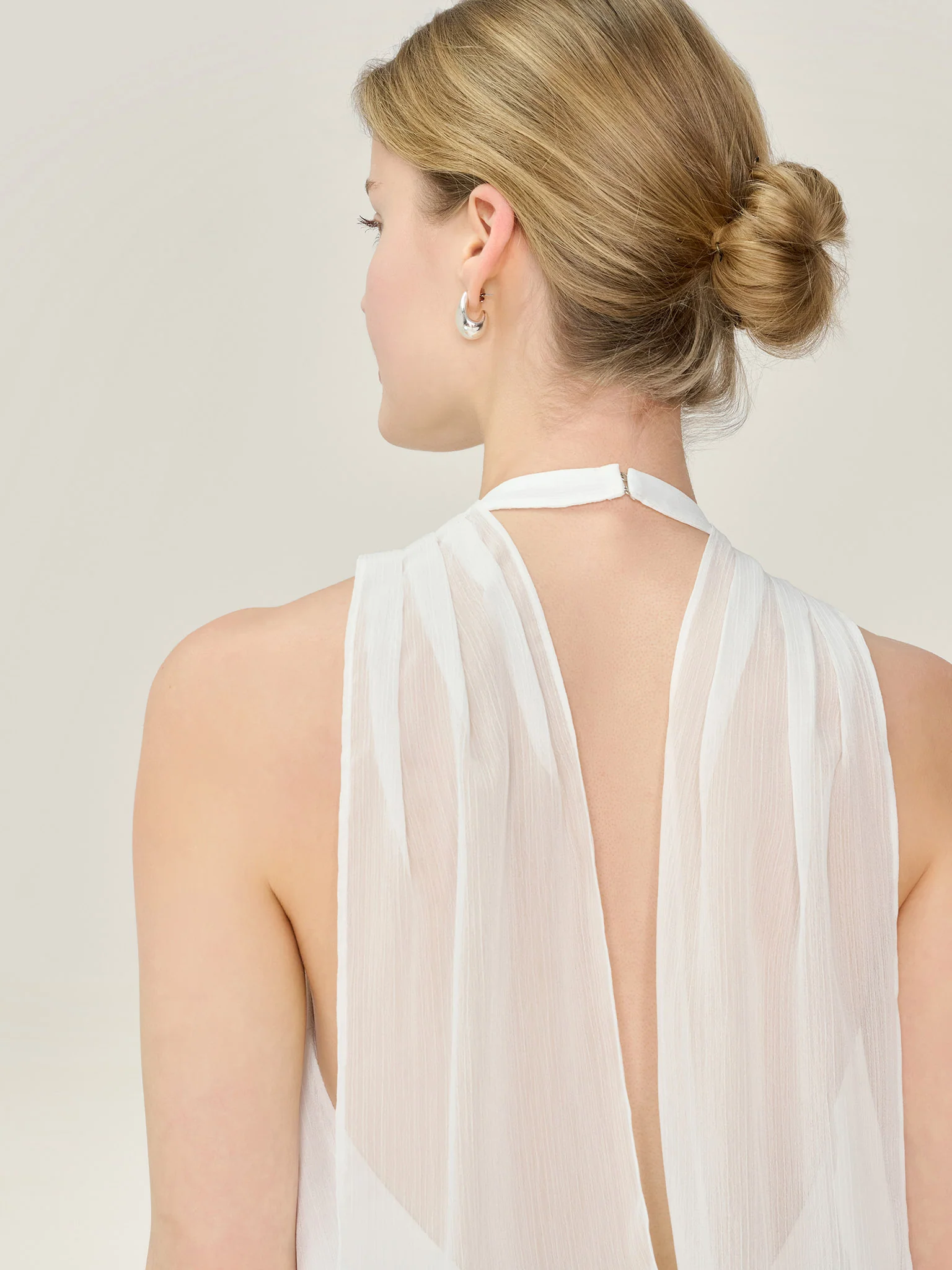Demi Dress in Ivory - Image 5