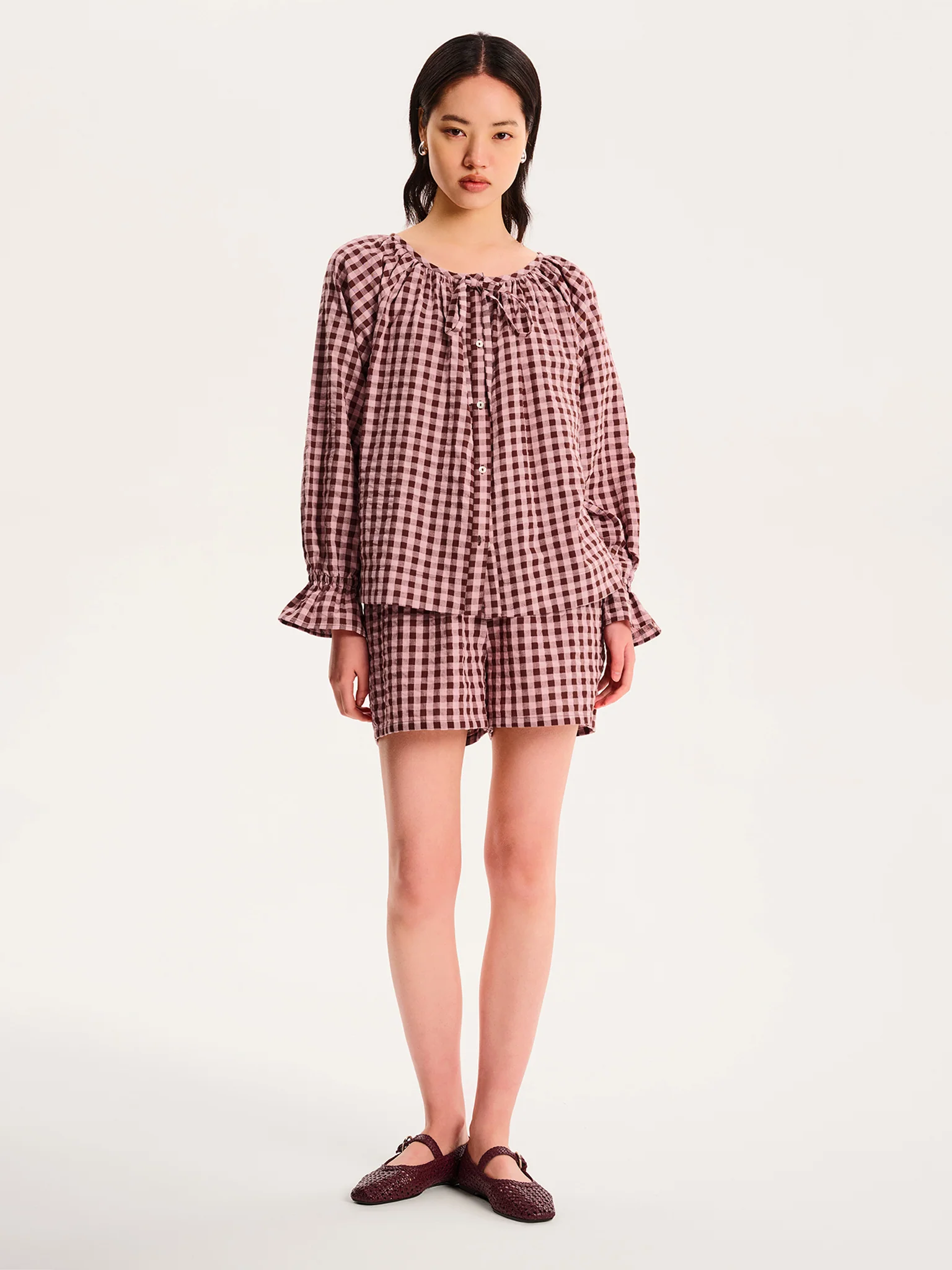 Dianne Gingham Shirt