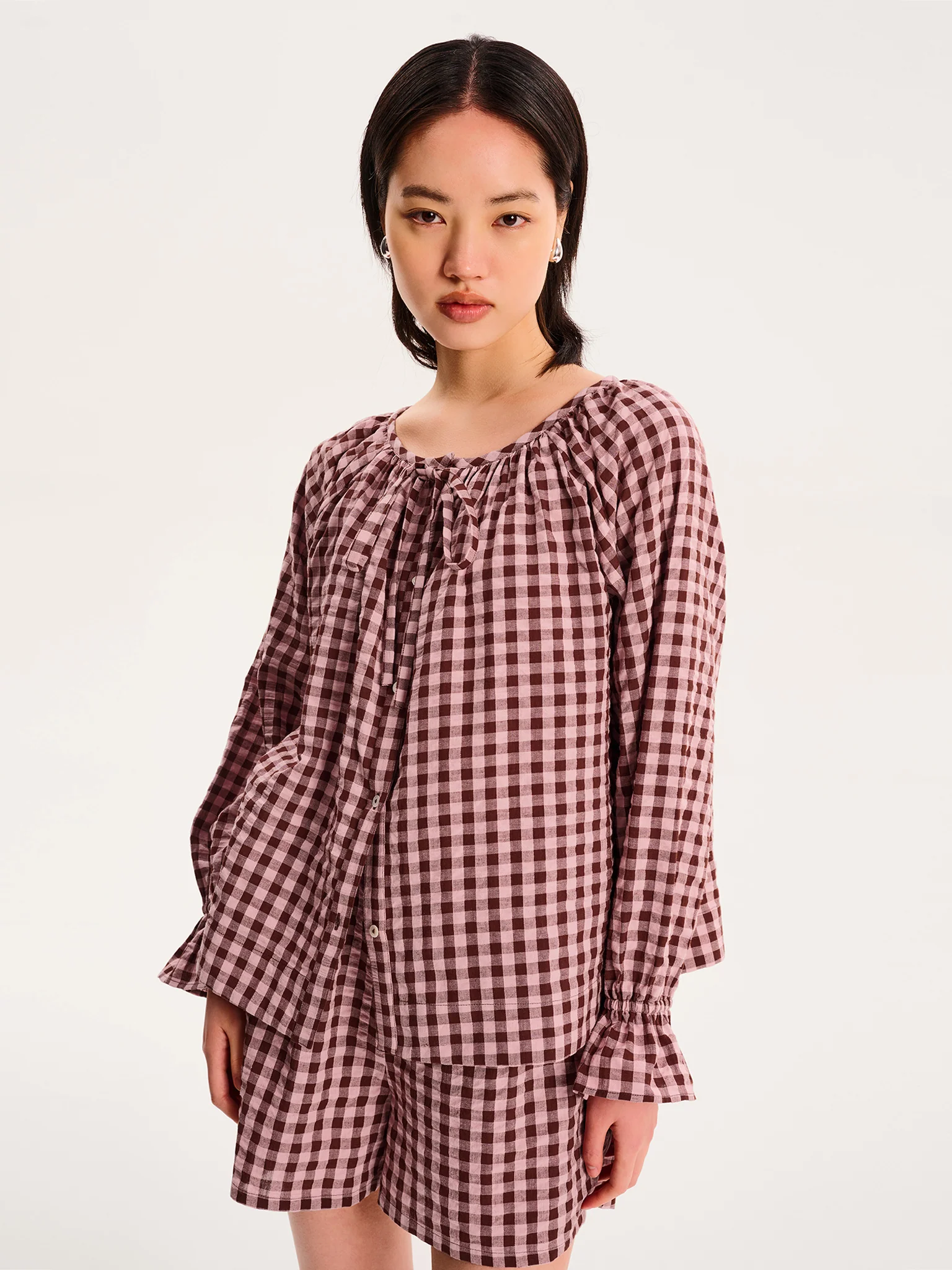 Dianne Gingham Shirt - Image 3