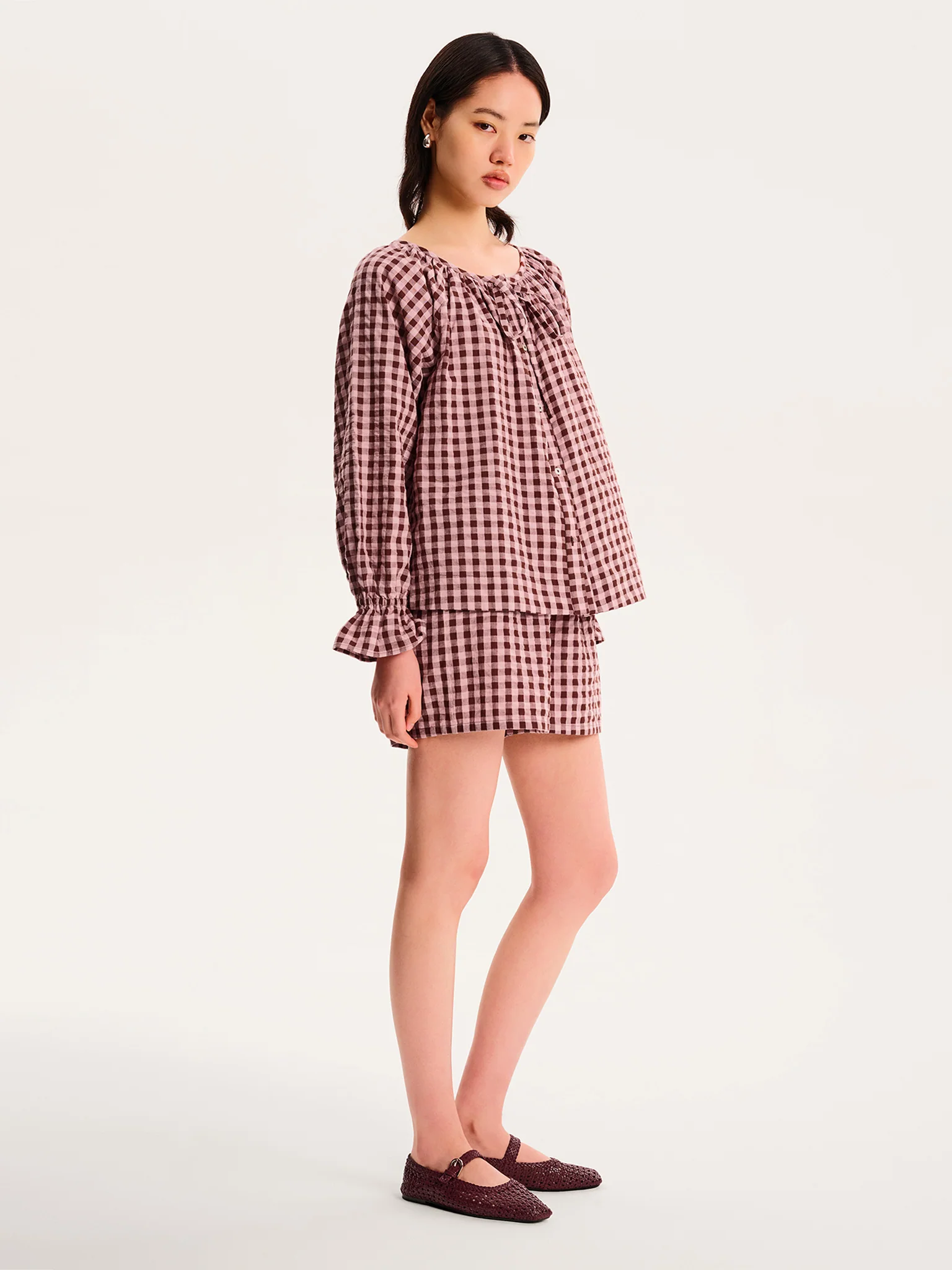 Dianne Gingham Shirt - Image 4