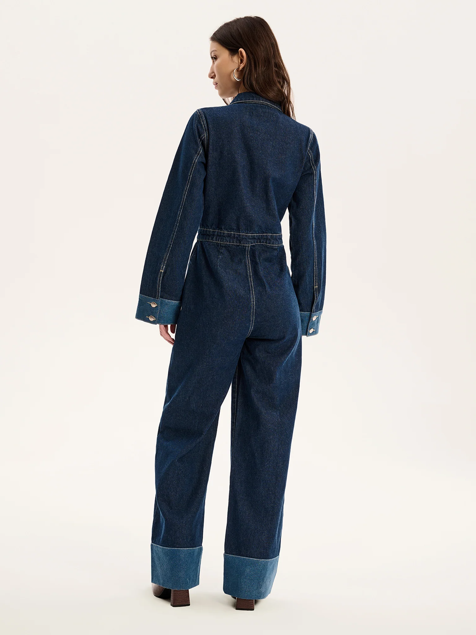 Diya Jumpsuit in Indigo - Image 4