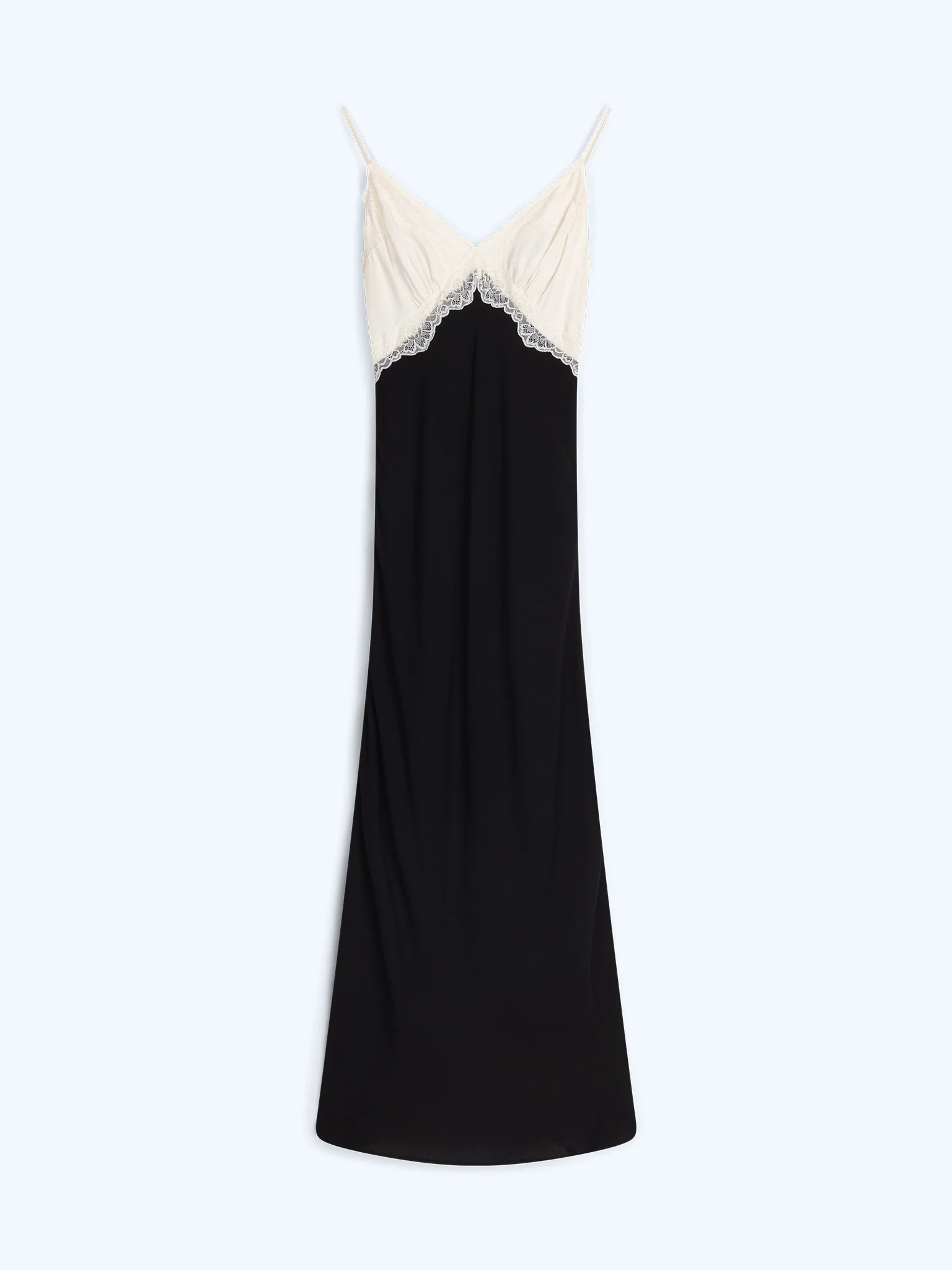 Drew Maxi Dress in Black and White - Image 6
