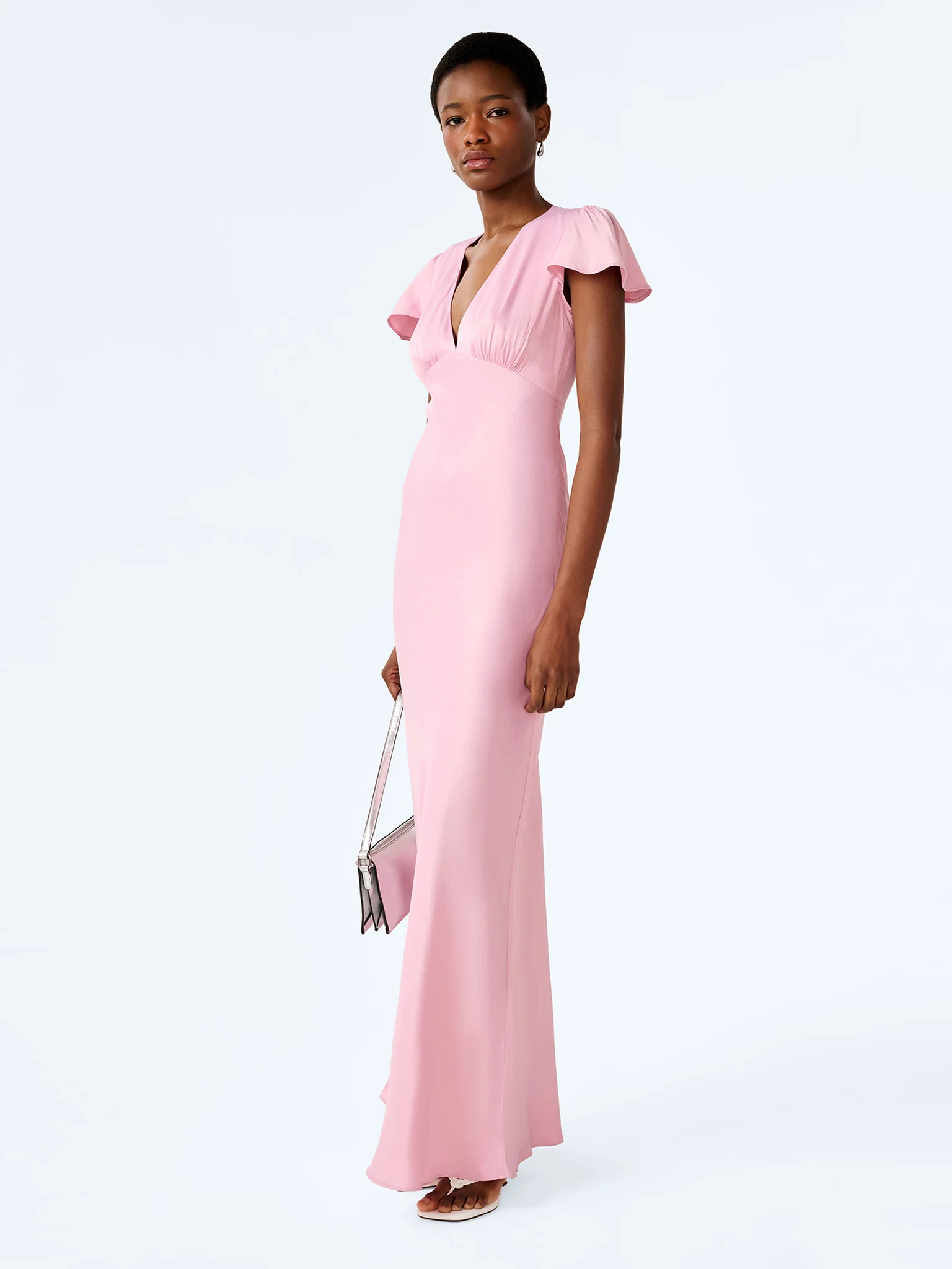 Fai Dress in Bleached Mauve - Image 2
