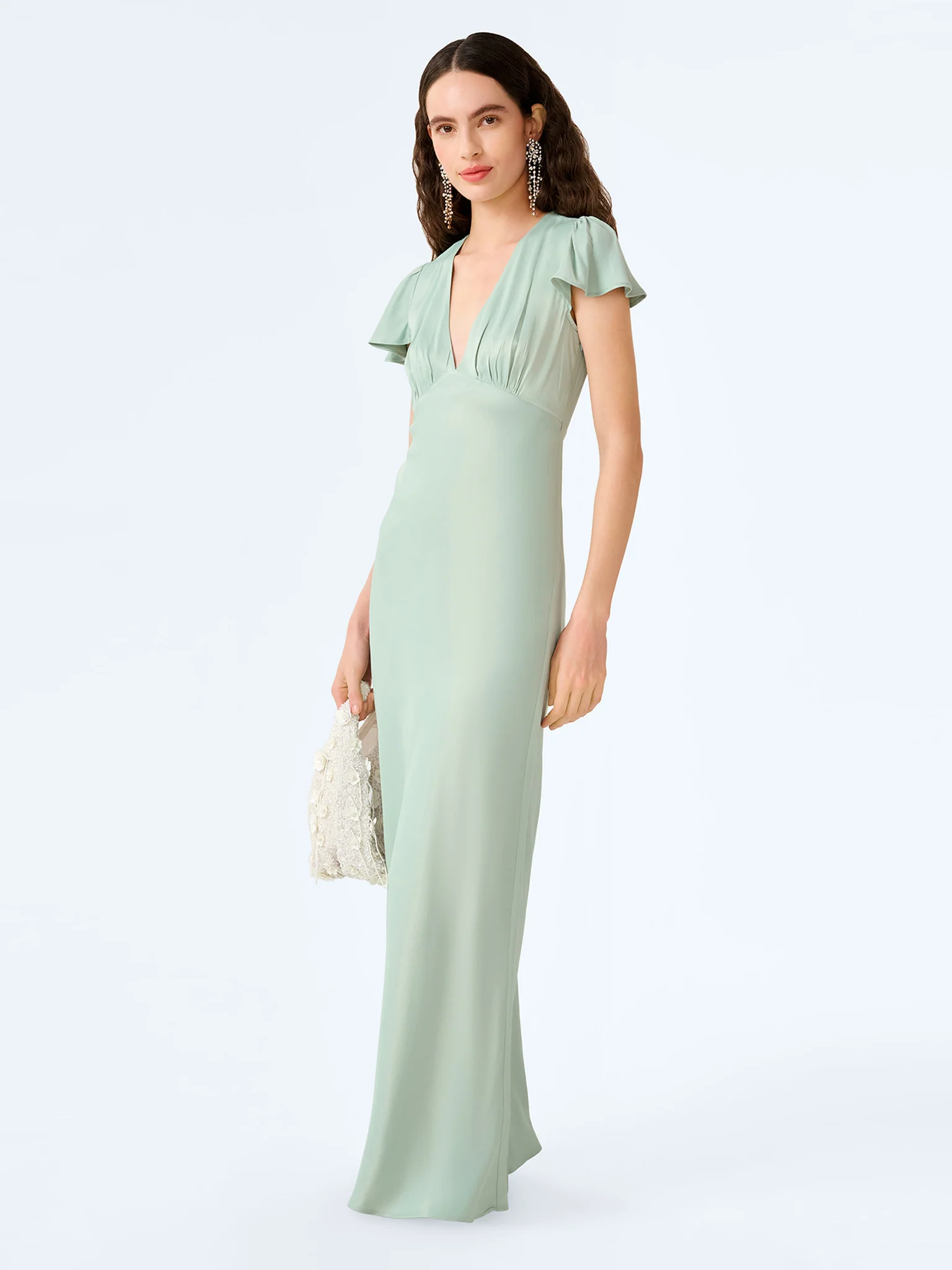 Fai Dress in Sage - Image 2