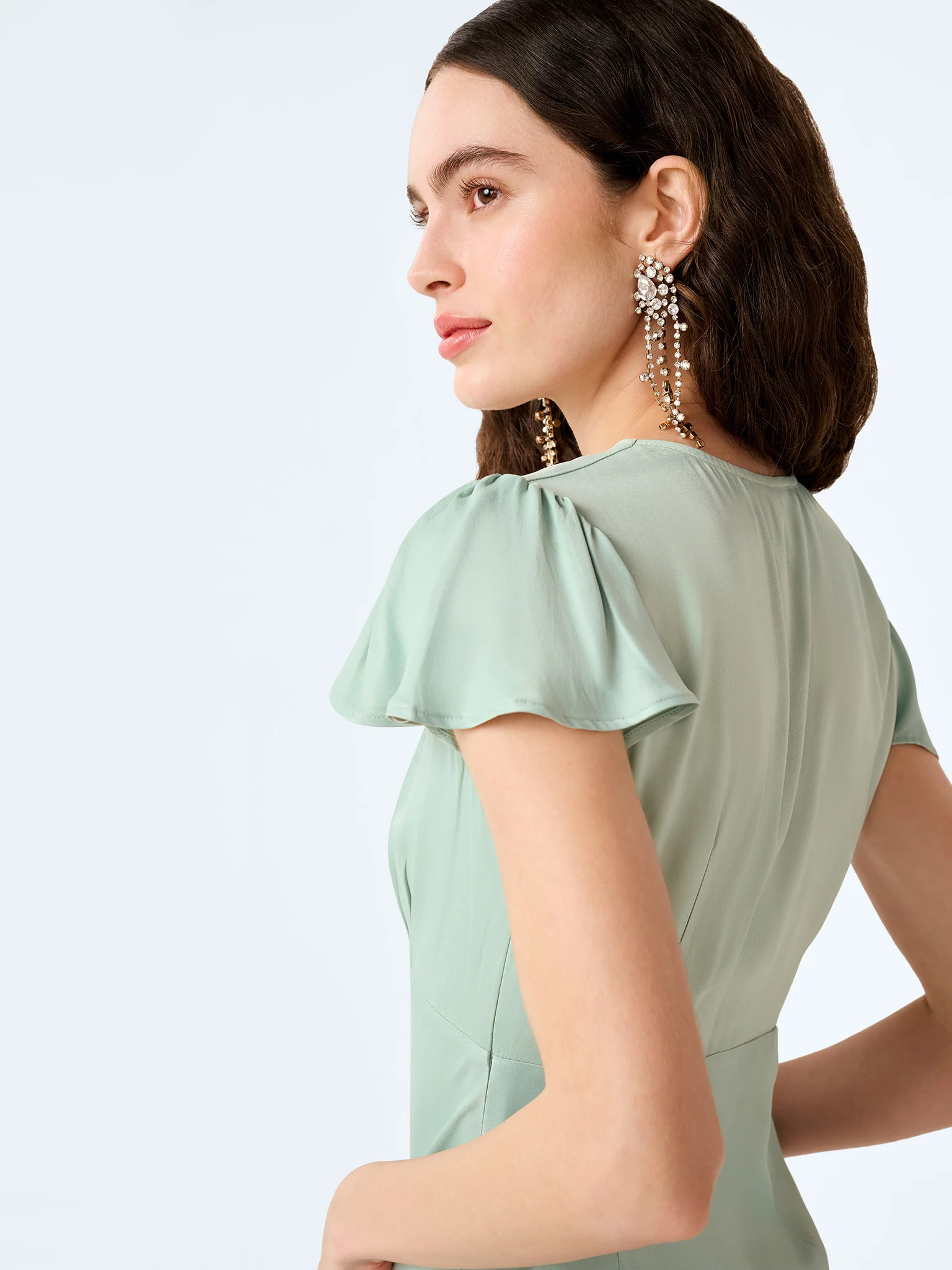Fai Dress in Sage - Image 4