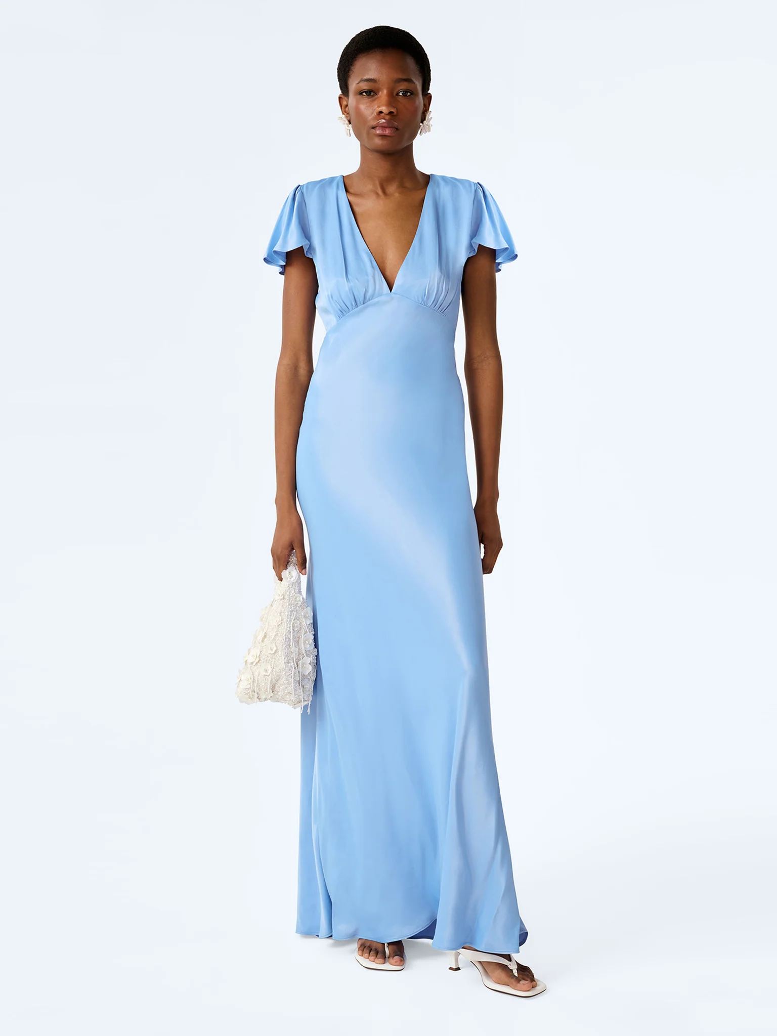 Fai Dress in Vista Blue
