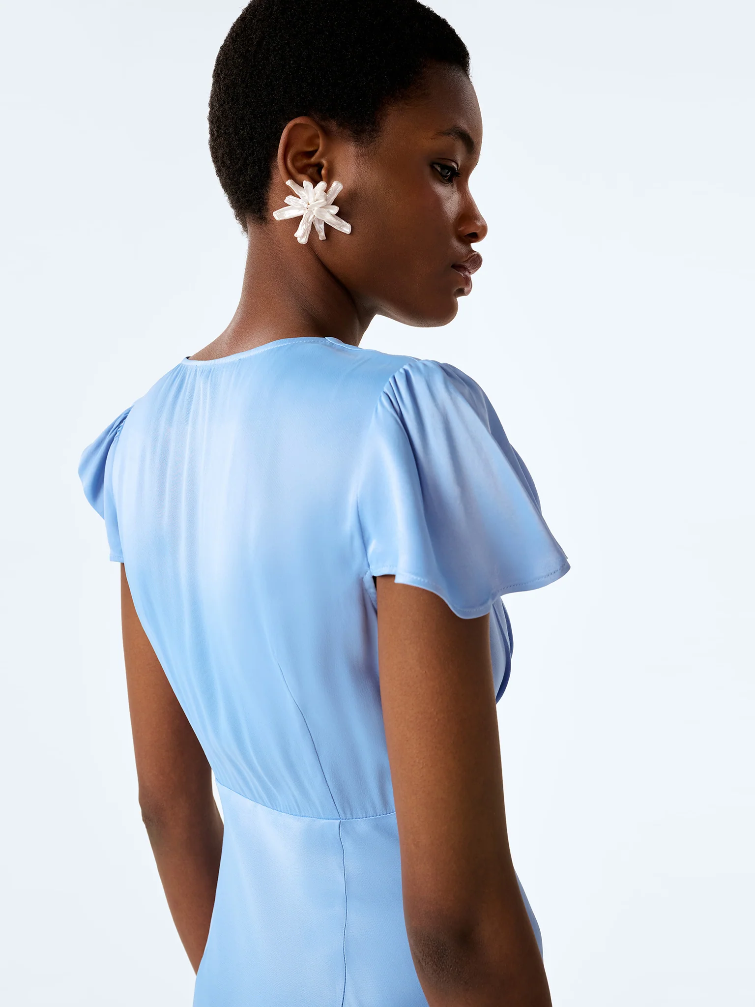 Fai Dress in Vista Blue - Image 4