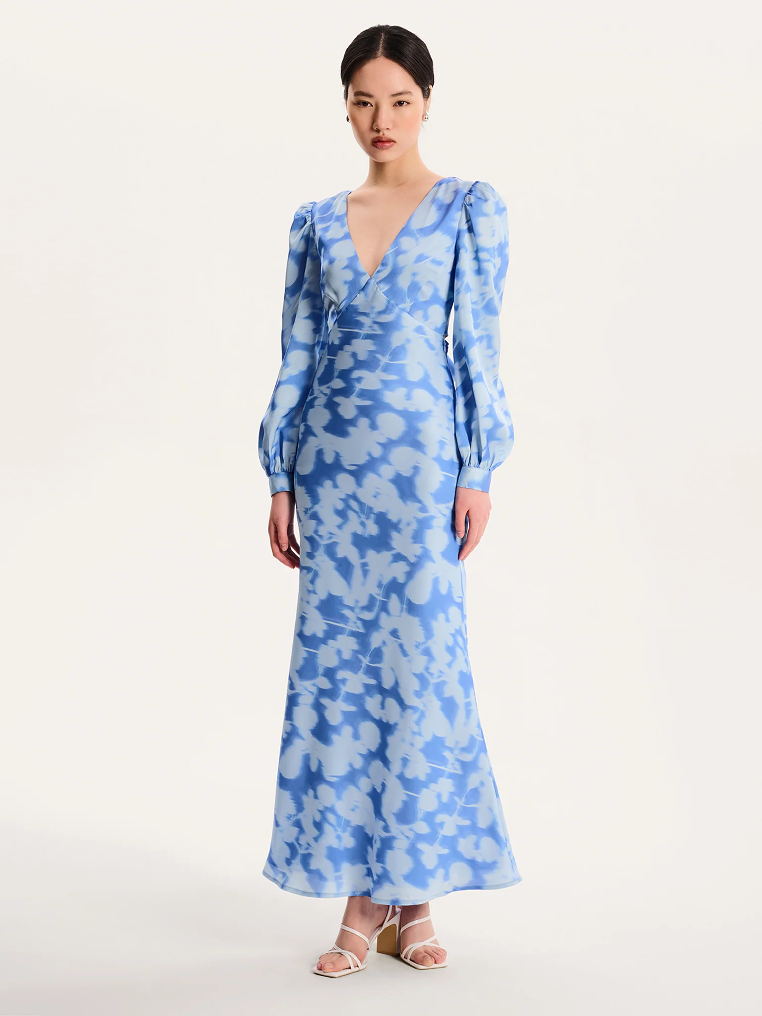 Francoise Dress in Supersonic Blue